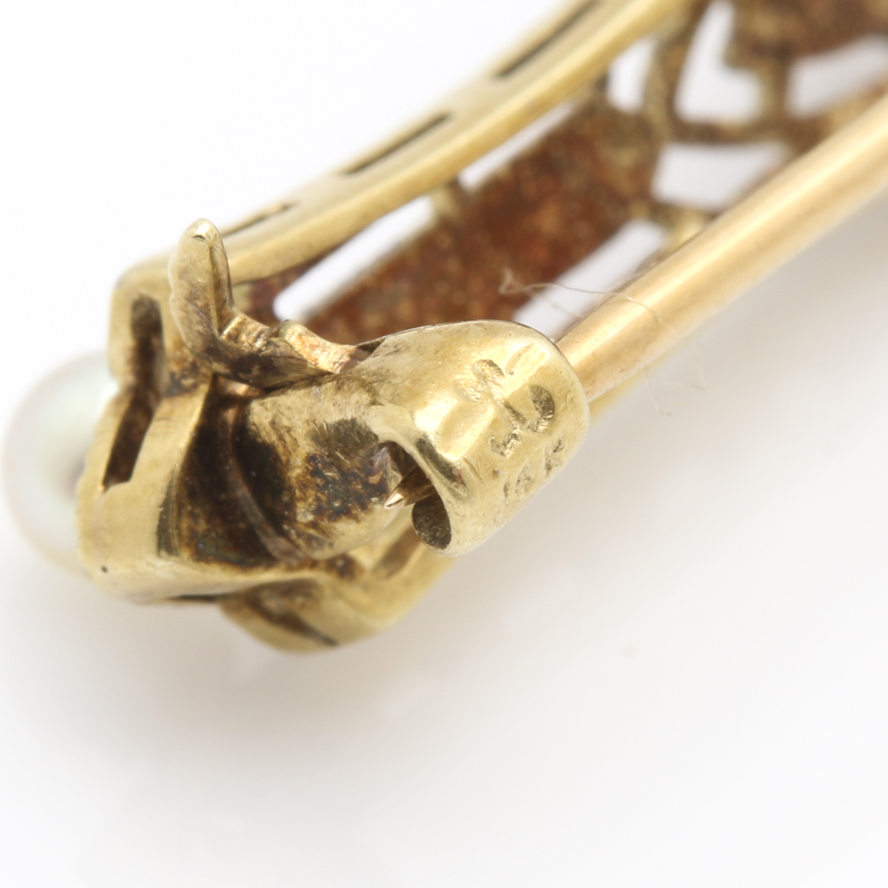 14K Yellow and White Gold Diamond Jewelry Including Krementz