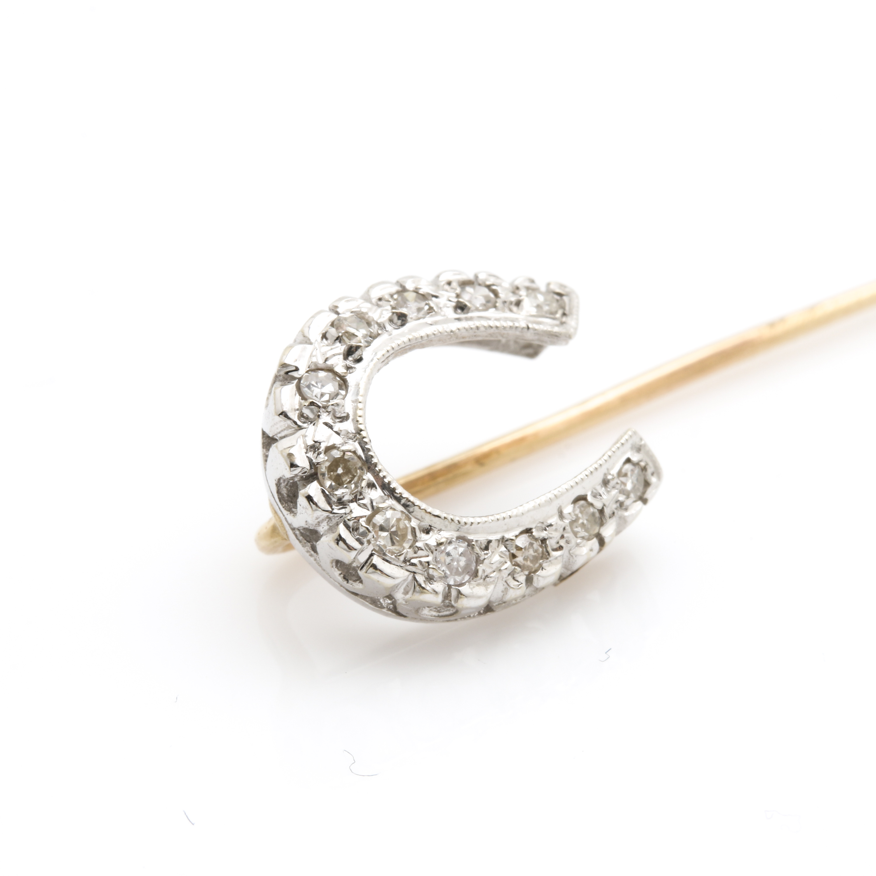 14K Yellow and White Gold Diamond Jewelry Including Krementz