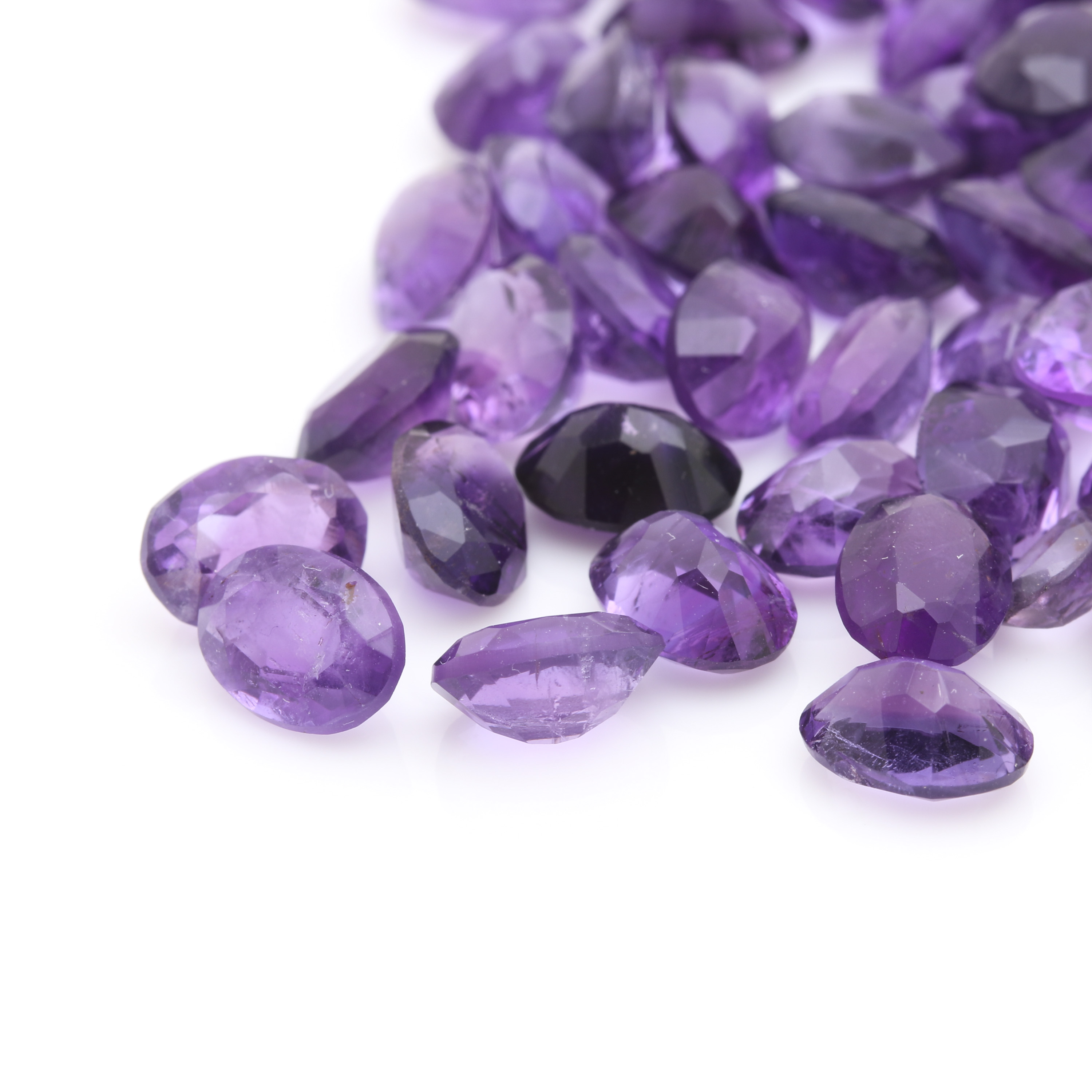 Loose Amethyst Gemstones