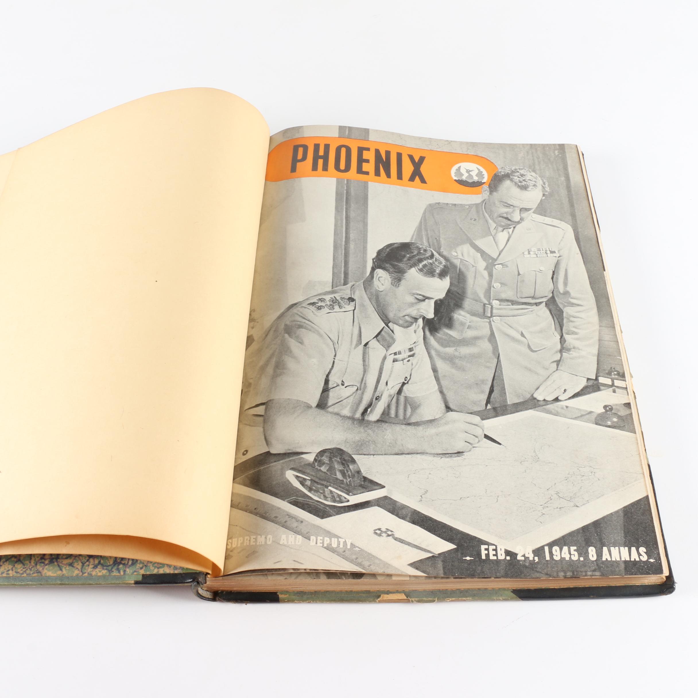 1945 Two-Volumes of "Phoenix" Magazine
