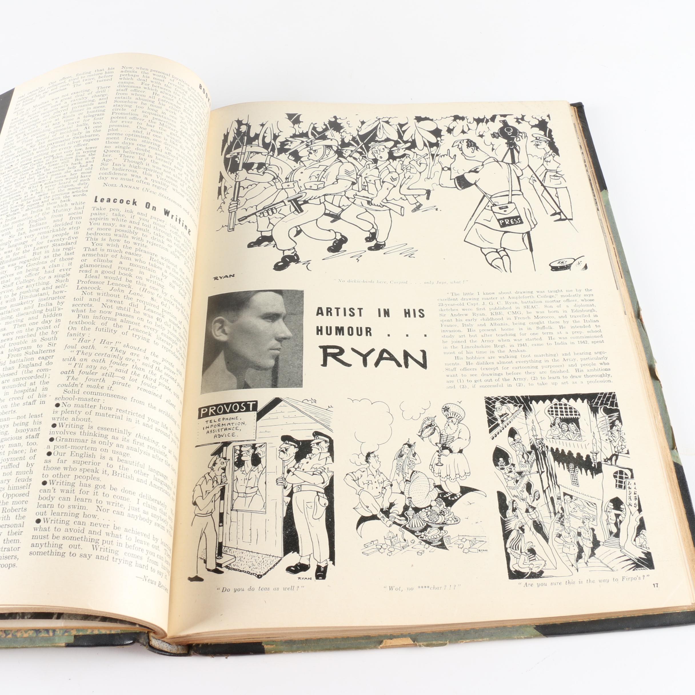 1945 Two-Volumes of "Phoenix" Magazine