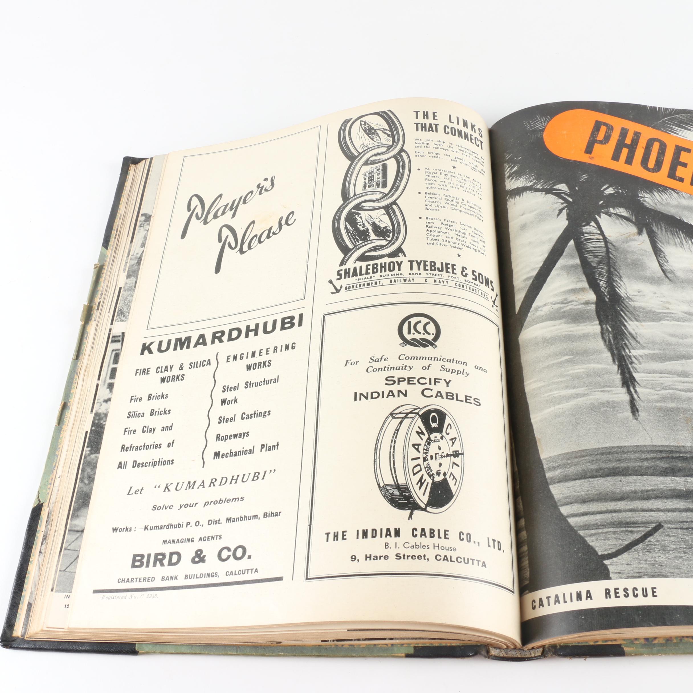 1945 Two-Volumes of "Phoenix" Magazine