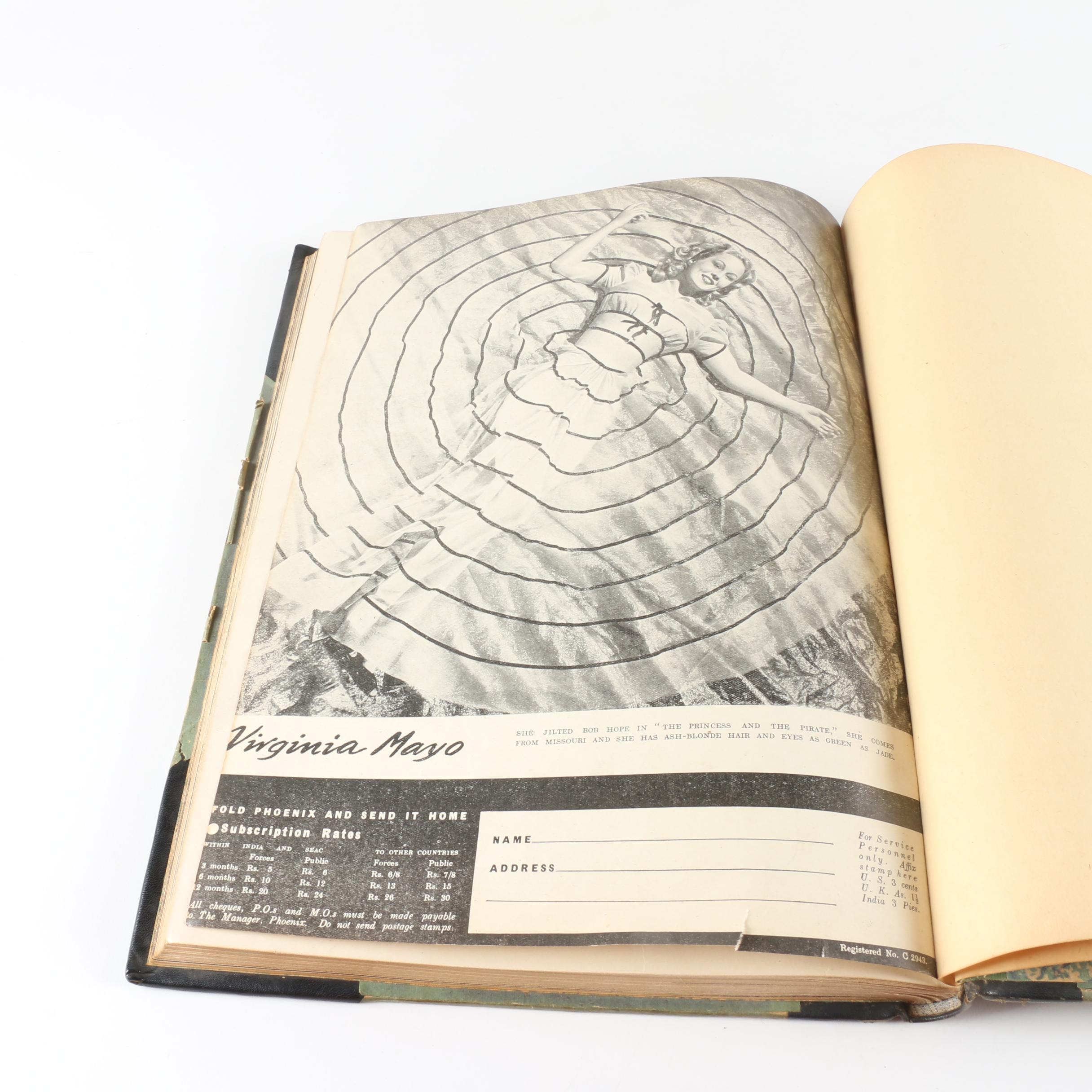 1945 Two-Volumes of "Phoenix" Magazine