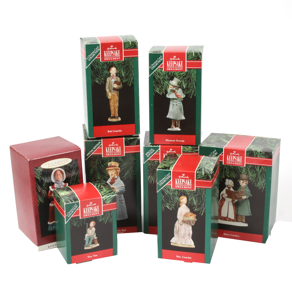 Charles Dickens Hallmark Ornament Collection