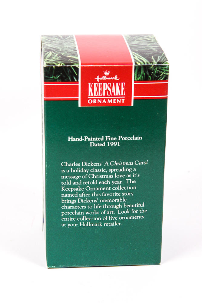 Charles Dickens Hallmark Ornament Collection