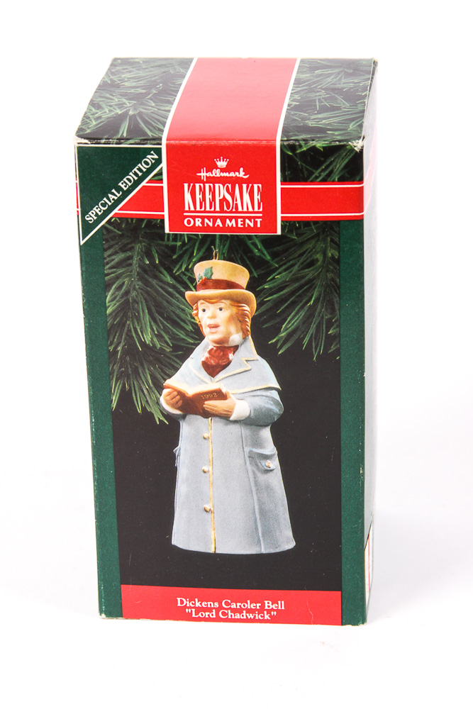 Charles Dickens Hallmark Ornament Collection