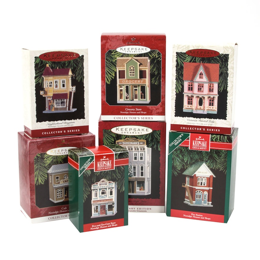 Nostalgic House Ornaments by Hallmark