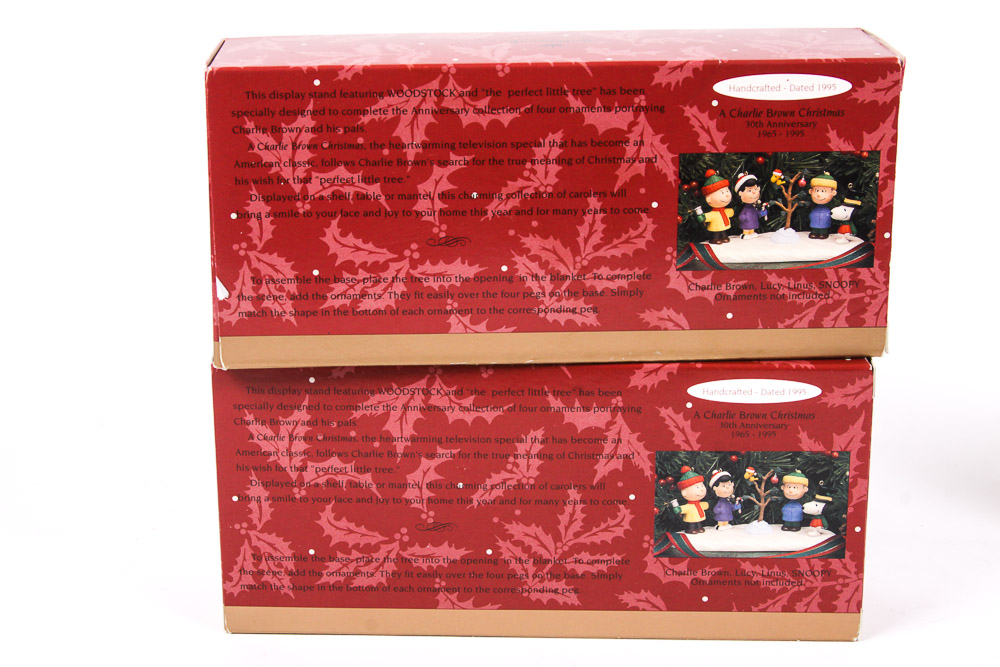 "Peanuts" Ornaments and Figurines by Hallmark Featuring Signed Pieces