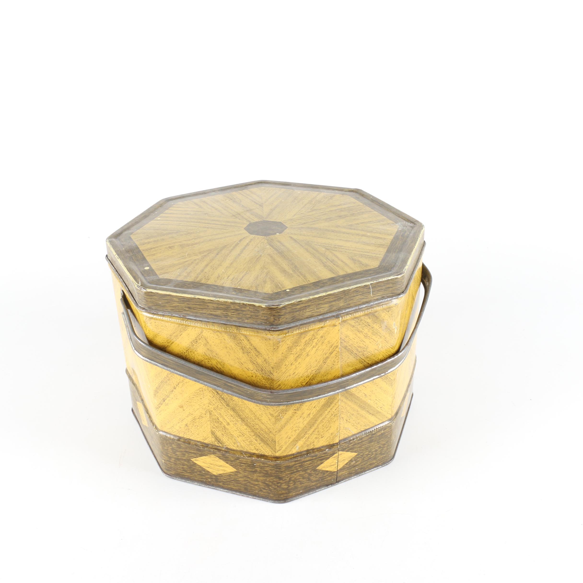 Collection of Vintage Loose Wiles Biscuit Tins