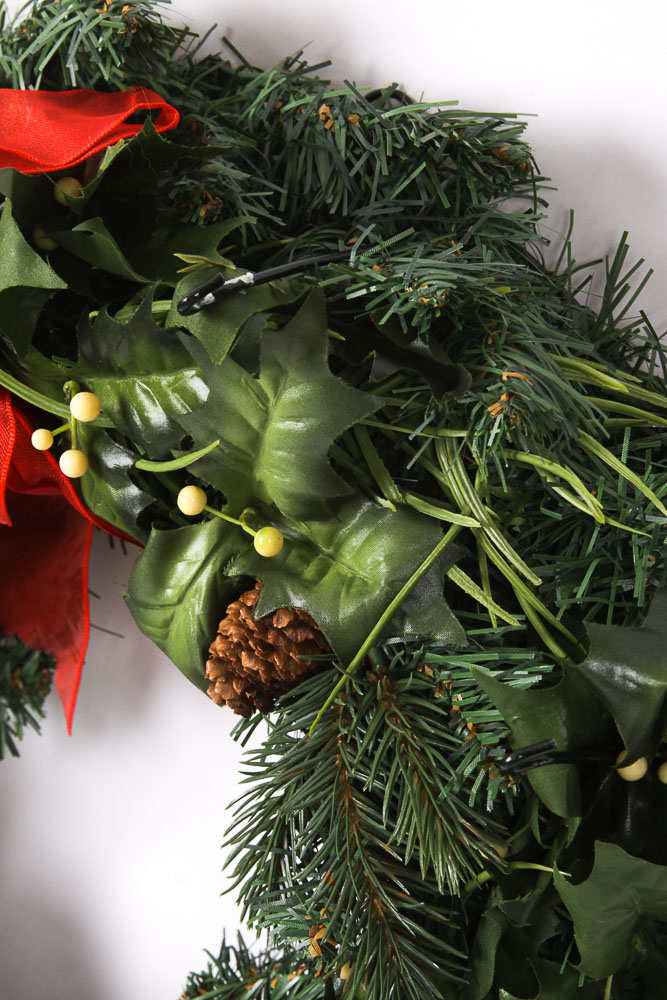 Hallmark Holiday Wreath and "Santas Around the World" Ornaments