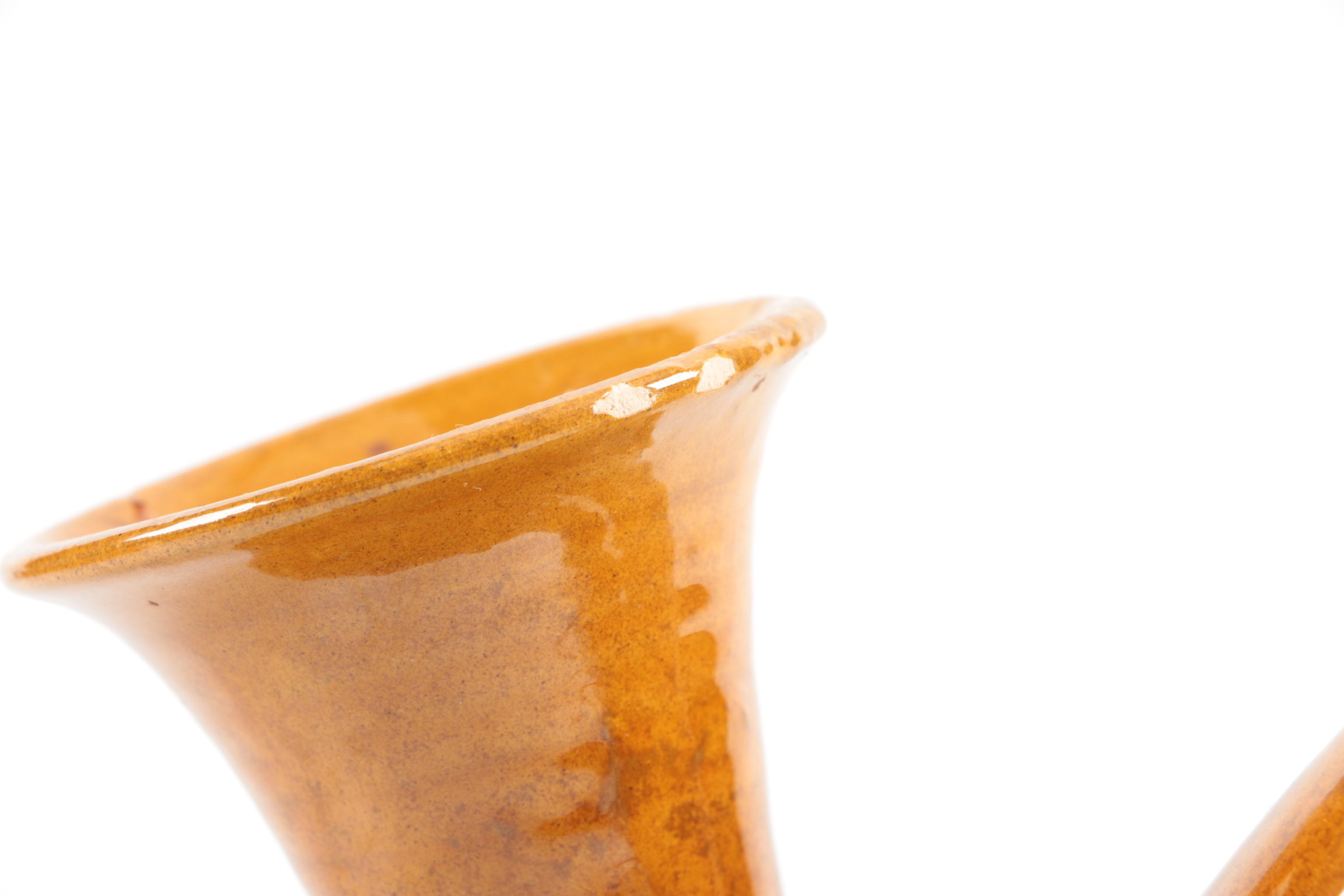 Earthenware Chicken Vase