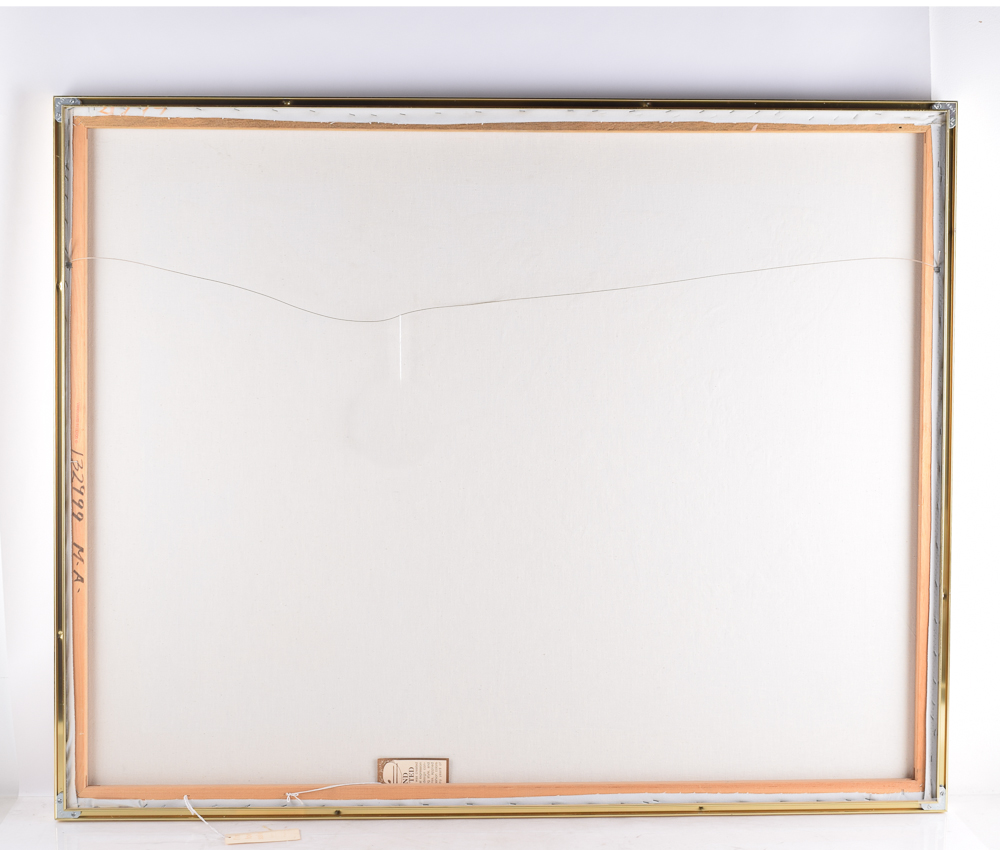 Signed Lee Reynolds Oil Painting on Canvas of of Floral Still Life