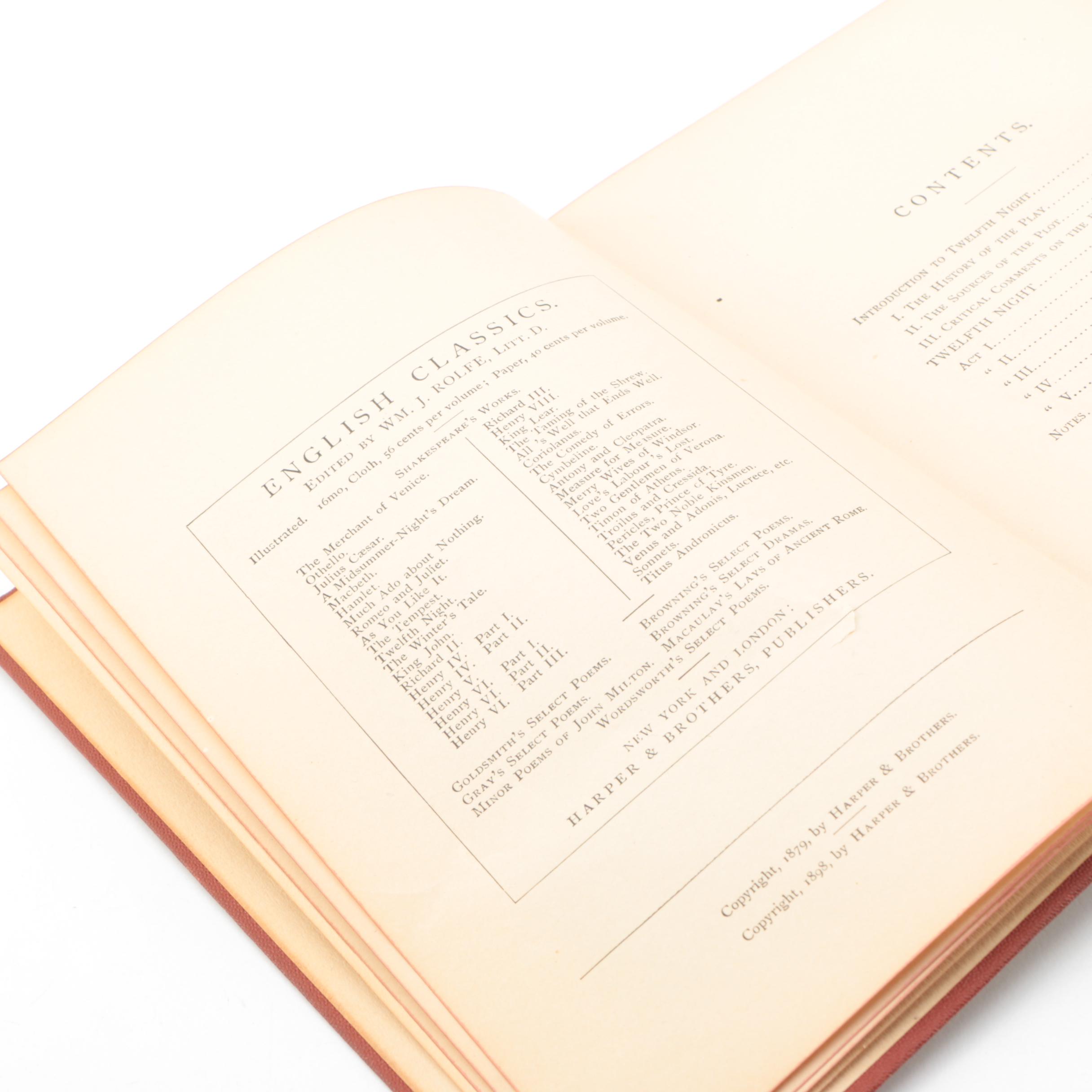 Collection of Shakespeare's Works