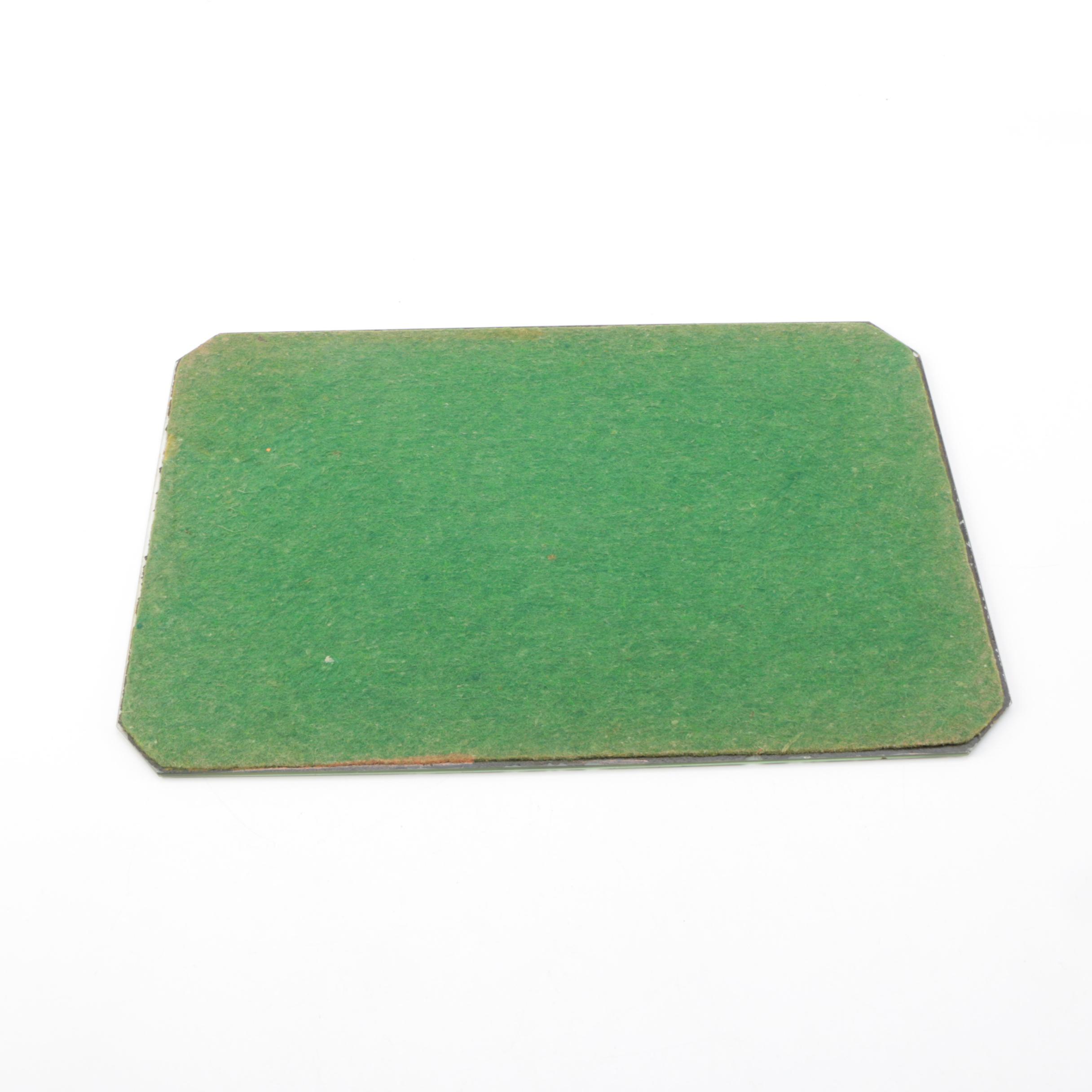 Floral Mirrored Vanity Tray