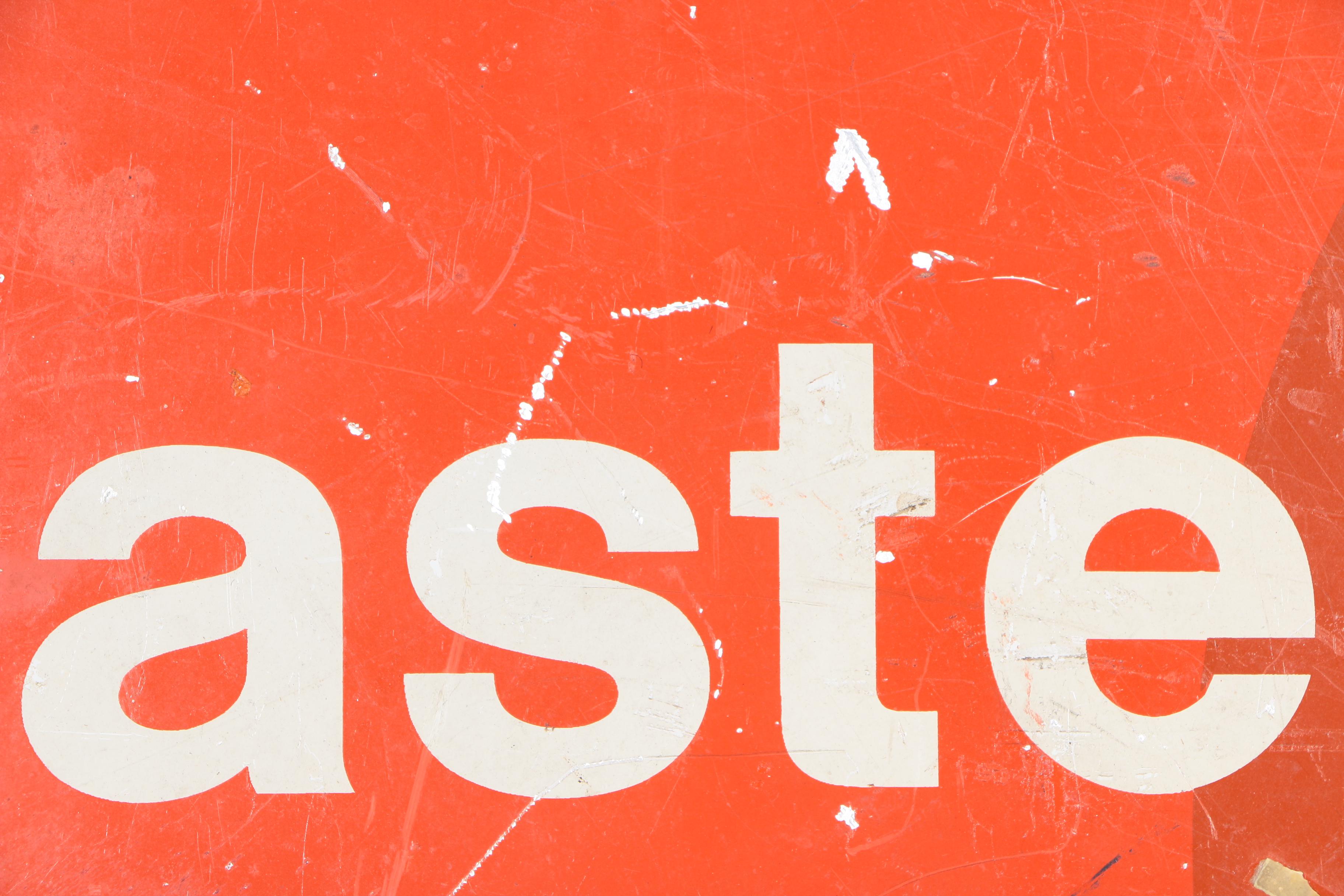 Vintage "Master Charge" Metal Sign