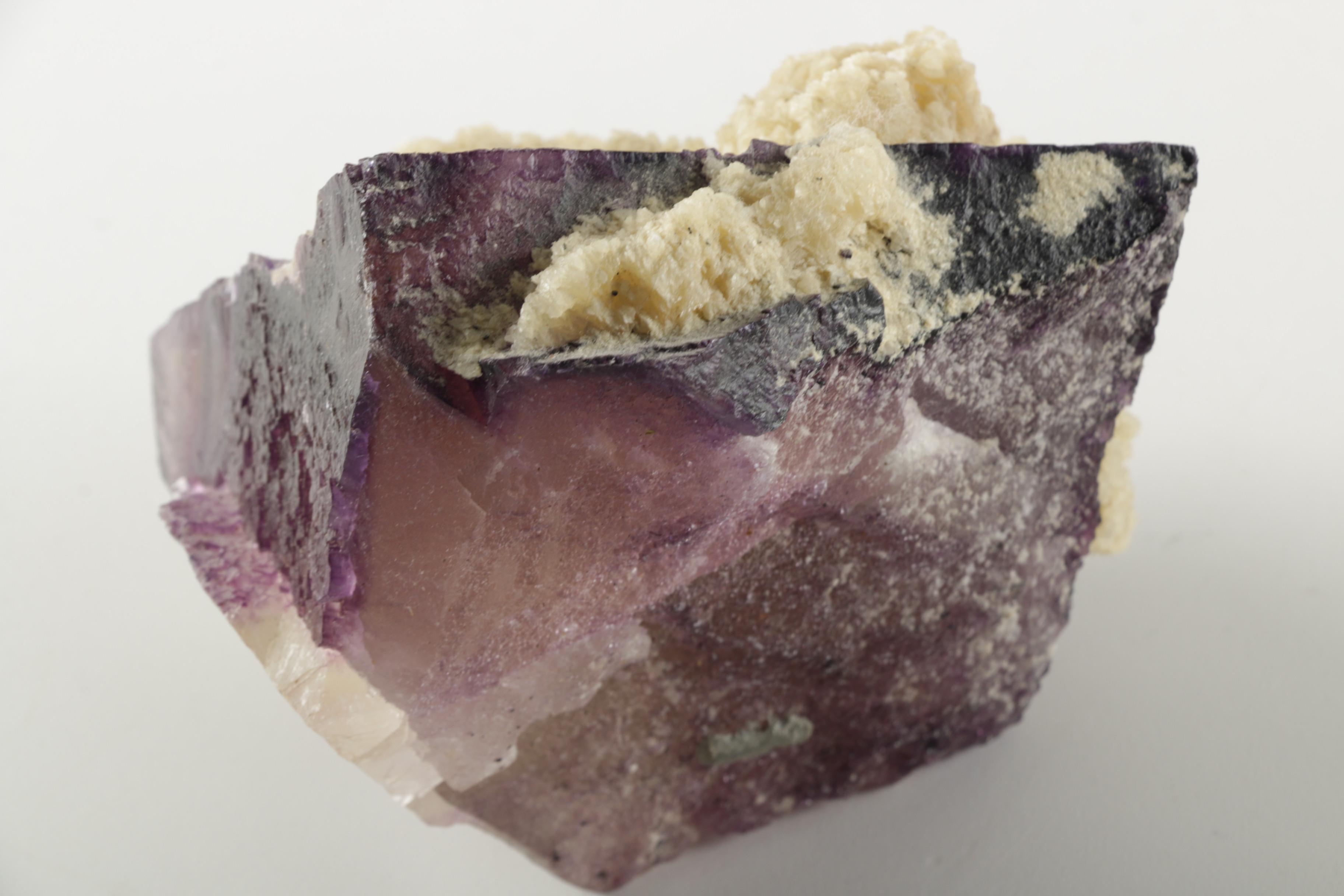Fluorite with Barite Overgrowth Specimen