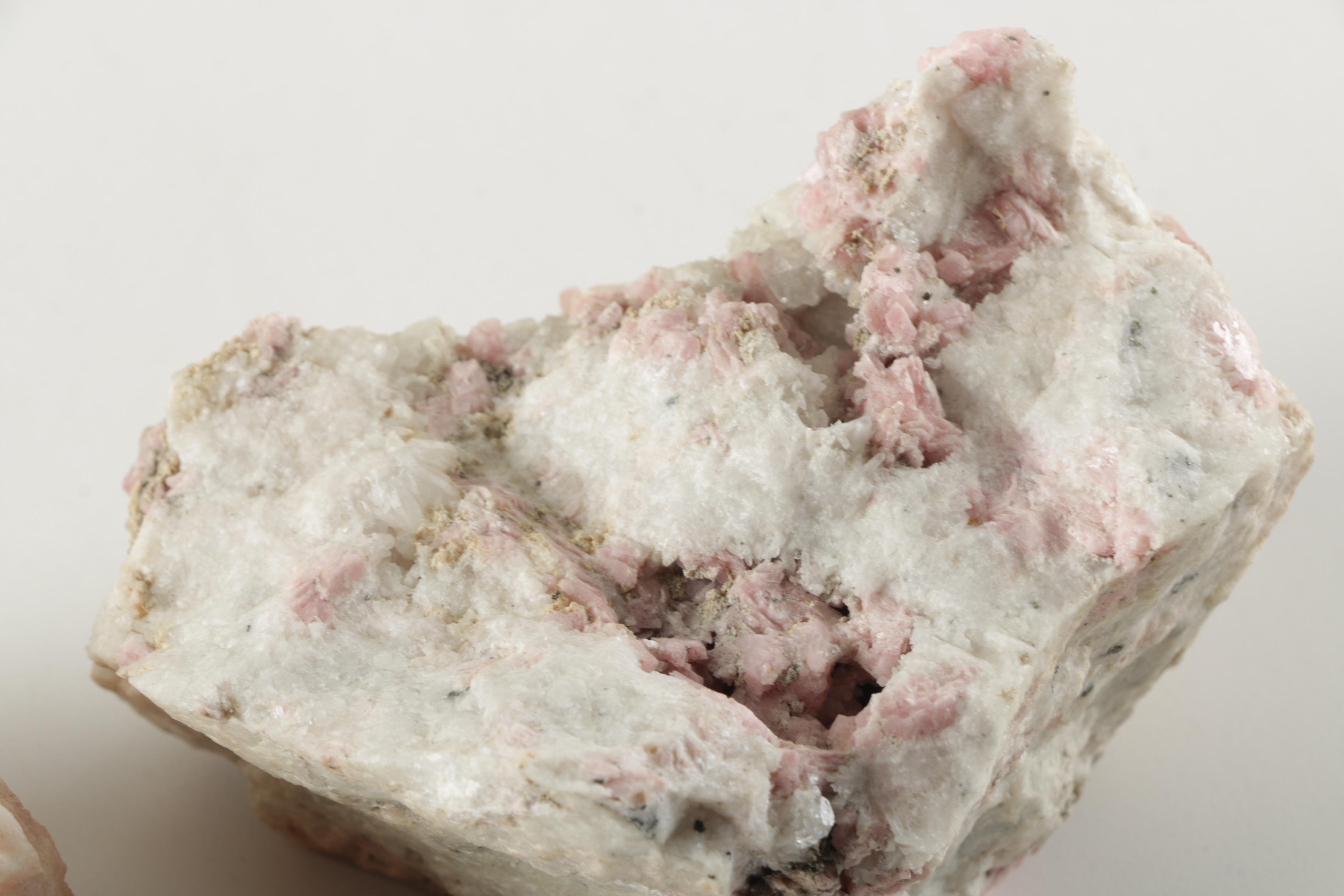 Feldspar and Rhodonite Specimens