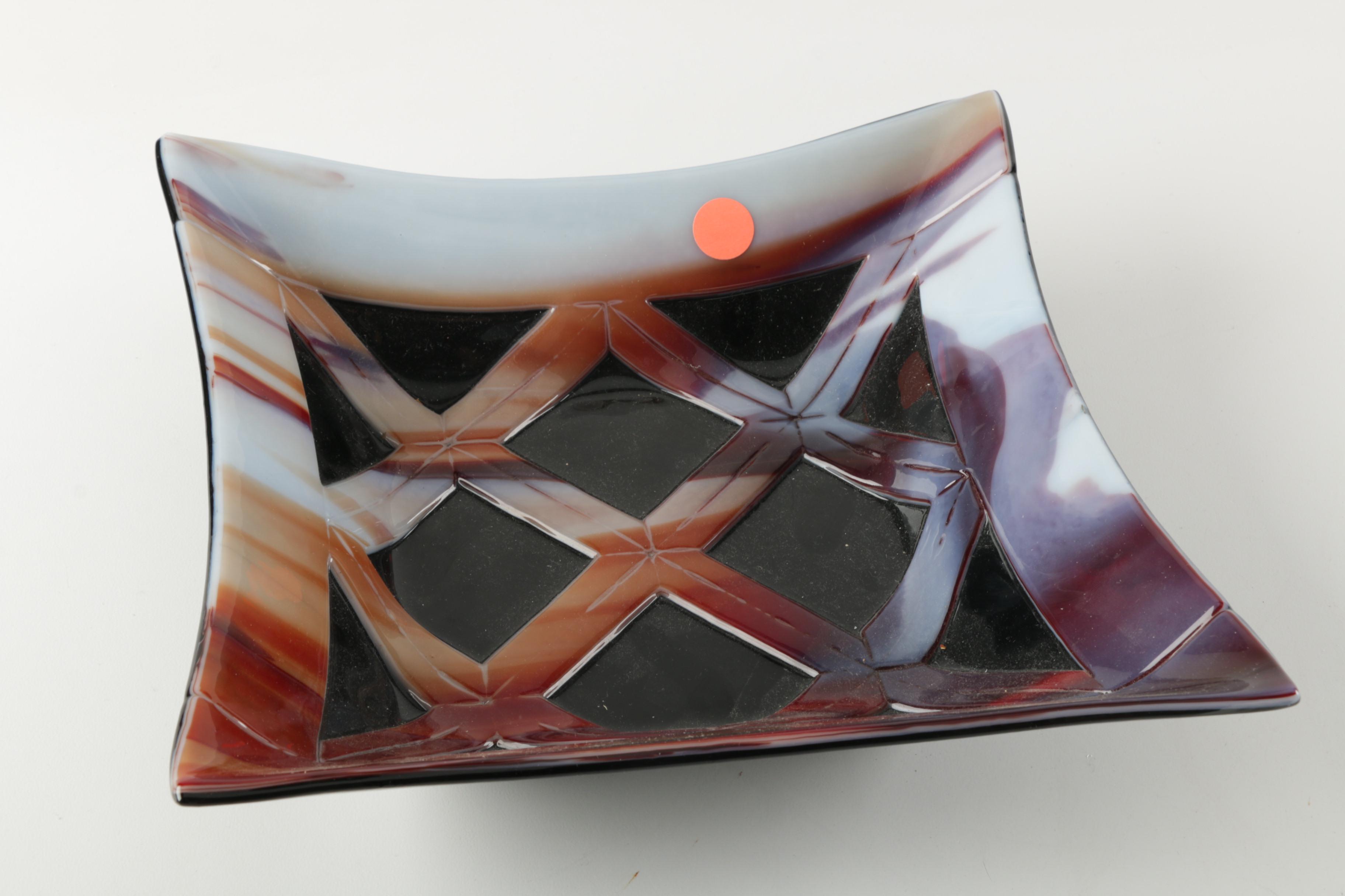 Assorted Glass Decor Items