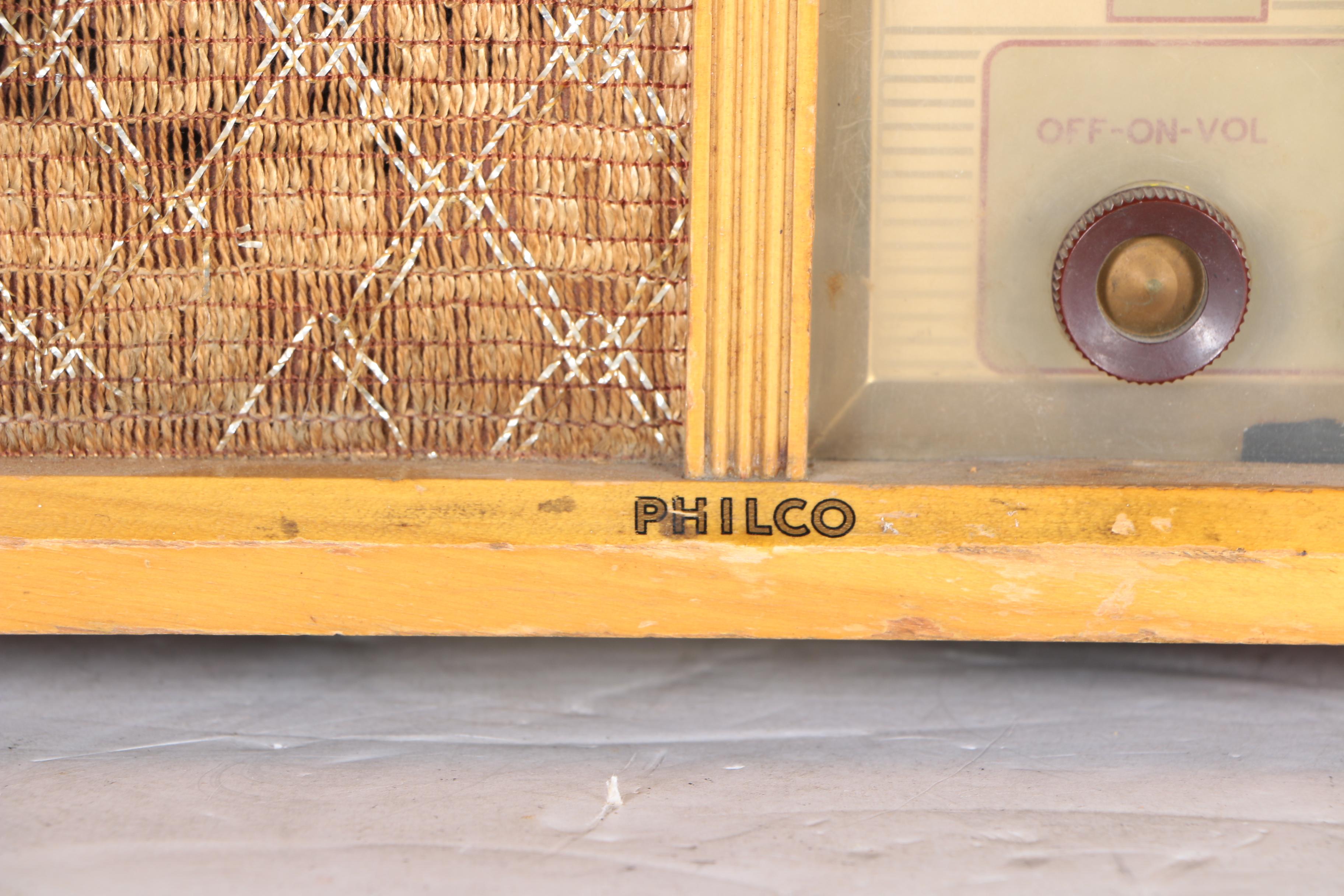 Vintage Philco Radio
