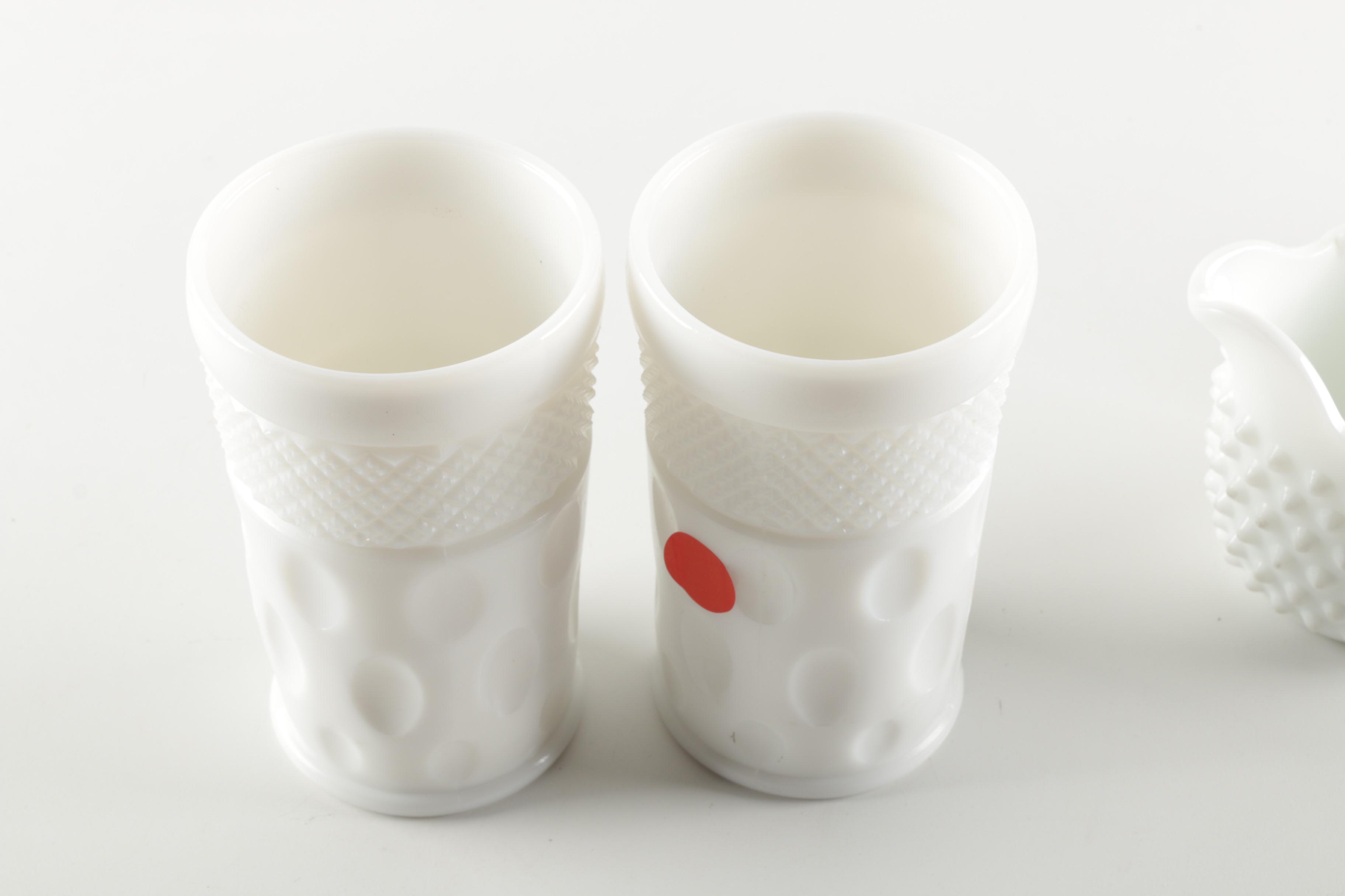 Assorted Glass Decor Items