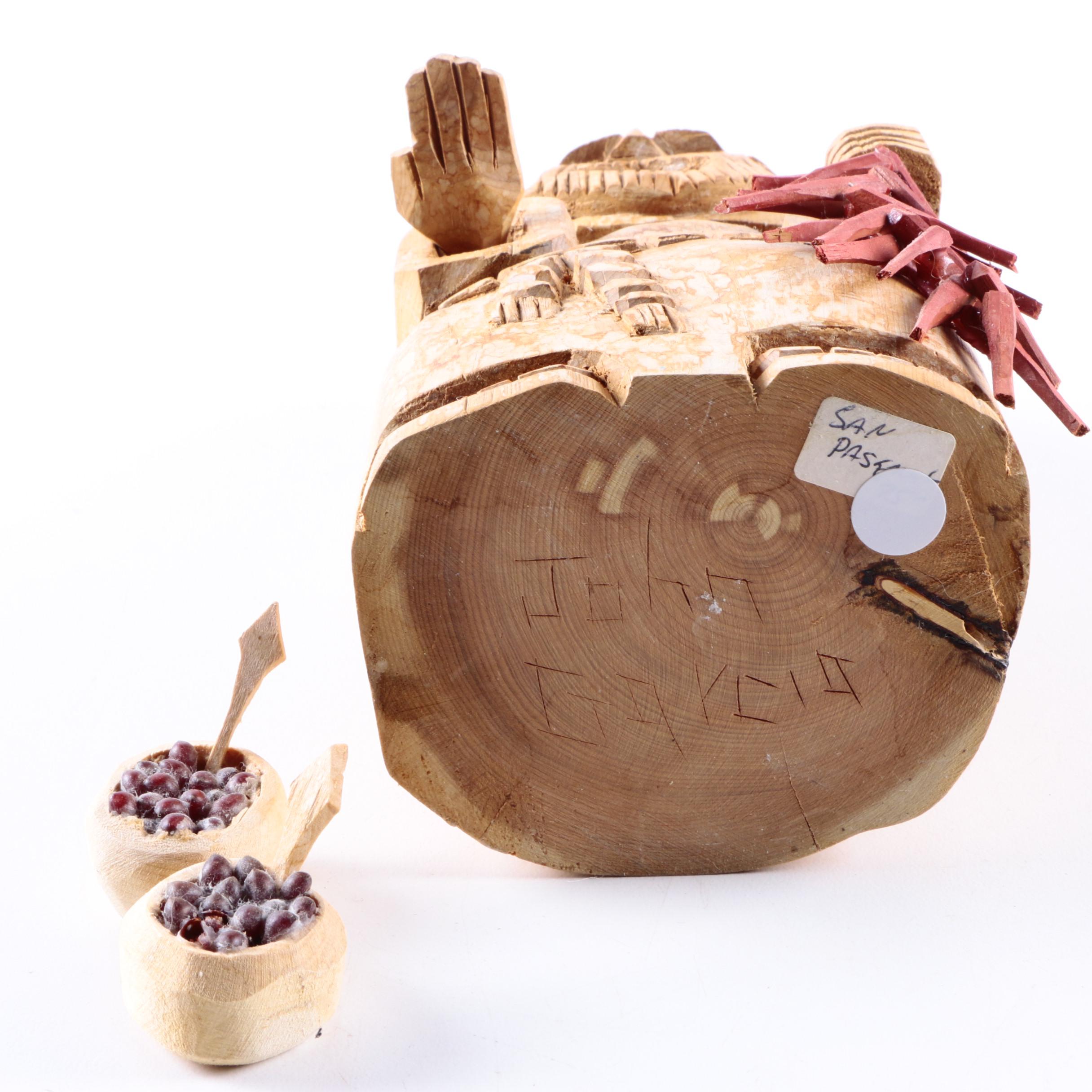 Hand Carved Wooden Christian Figurines