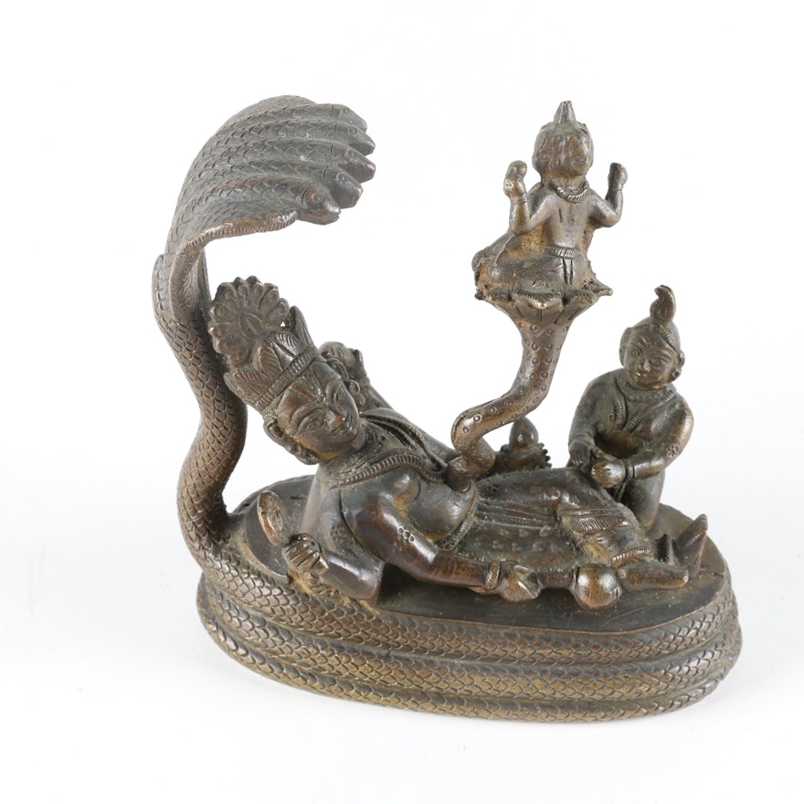Bronze Hindu Figurine