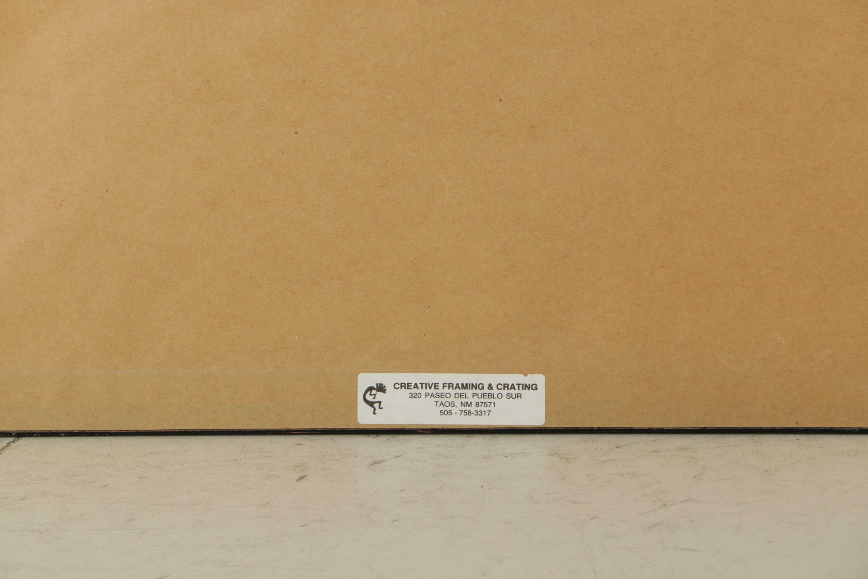 N.E.S. Pastel Drawing of a Structure