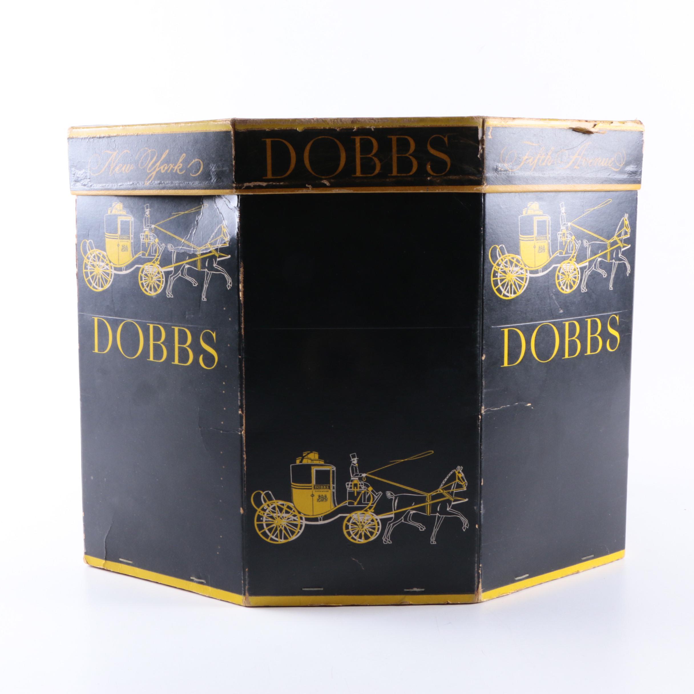 Men's Circa 1956 Vintage Stetson Royal De Luxe Homburg Hat