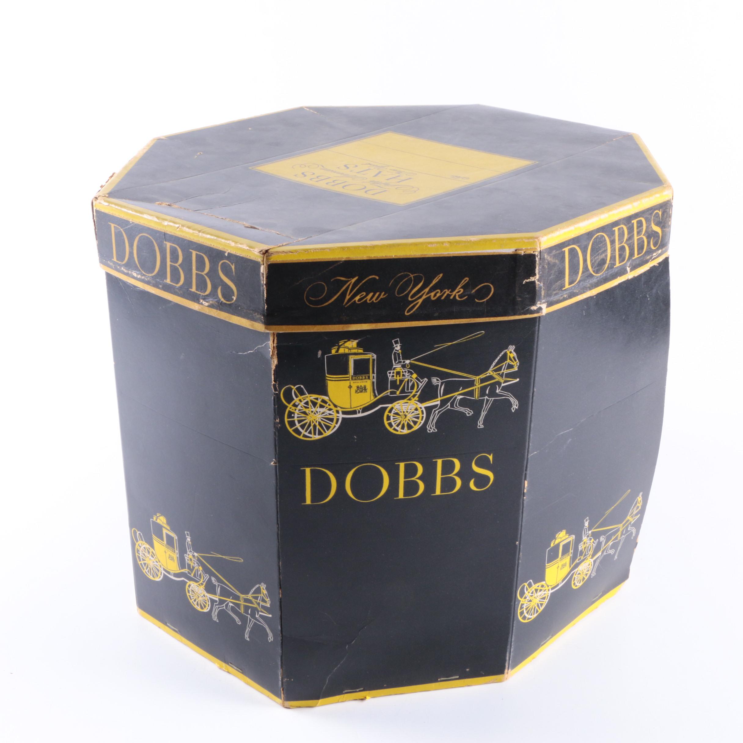 Men's Circa 1956 Vintage Stetson Royal De Luxe Homburg Hat