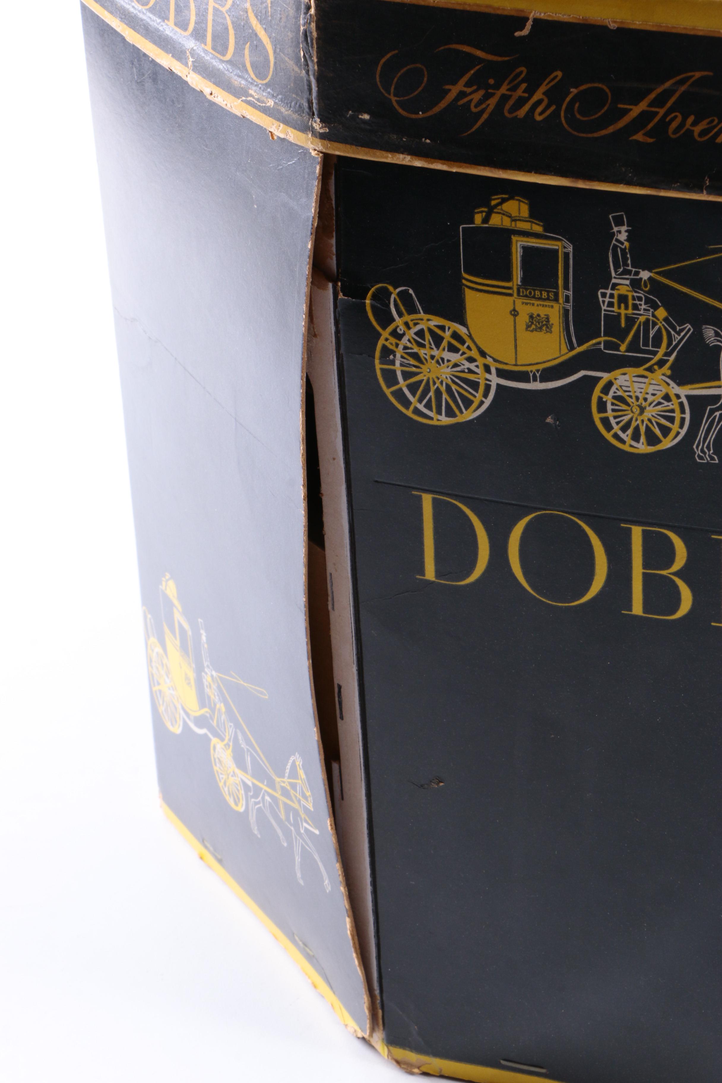 Men's Circa 1956 Vintage Stetson Royal De Luxe Homburg Hat