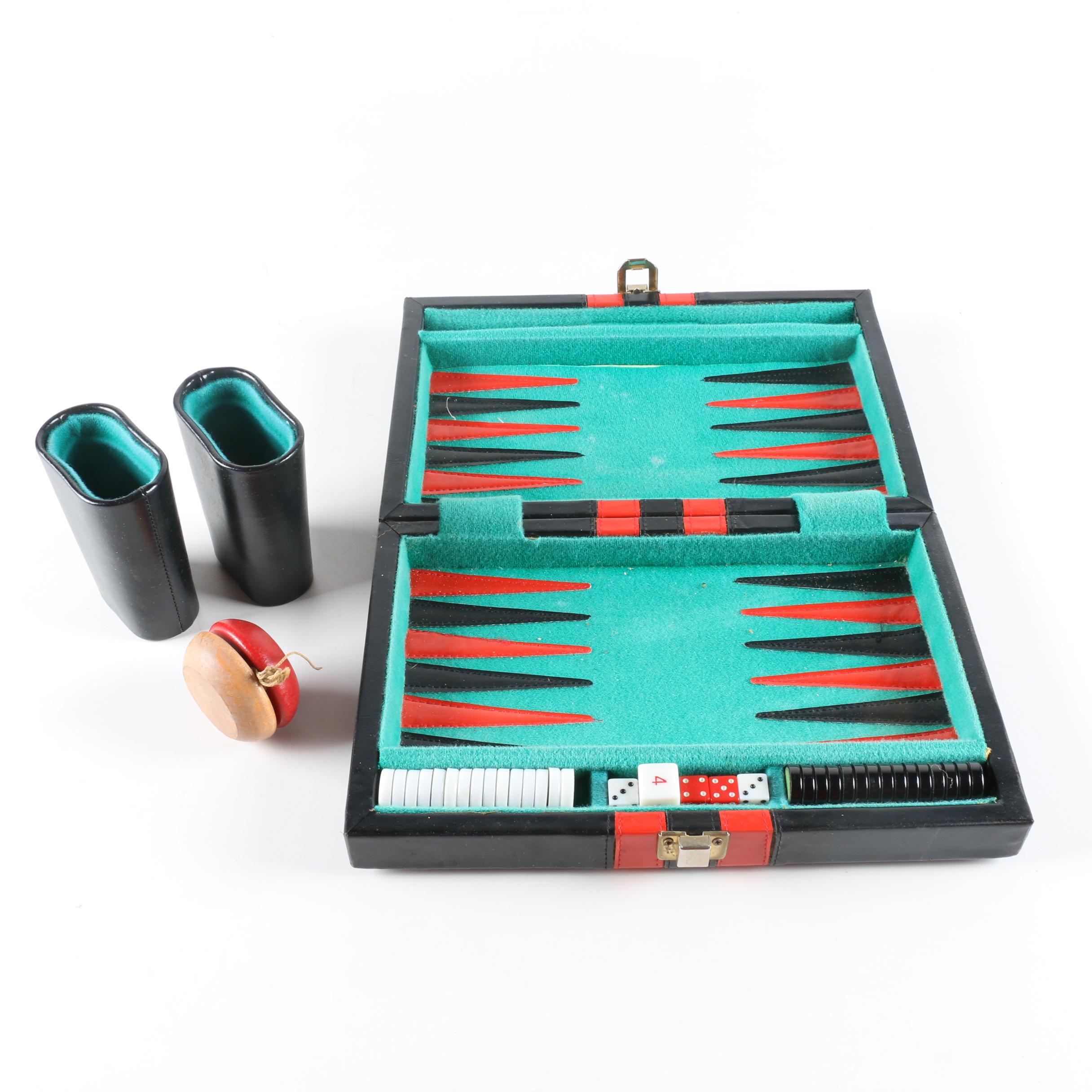 Backgammon Game kit with accessories