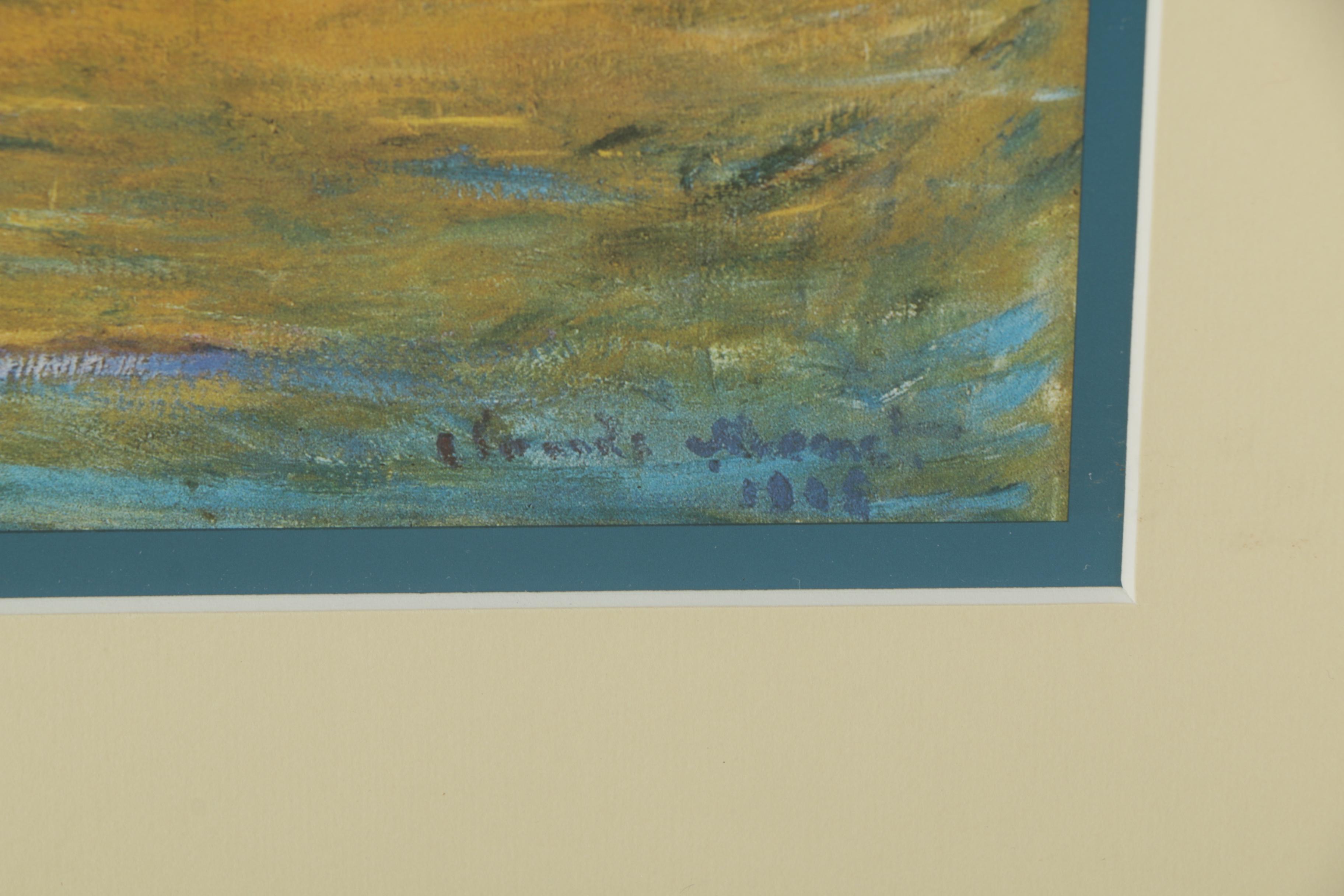 Reproduction Prints on Paper After Claude Monet Paintings