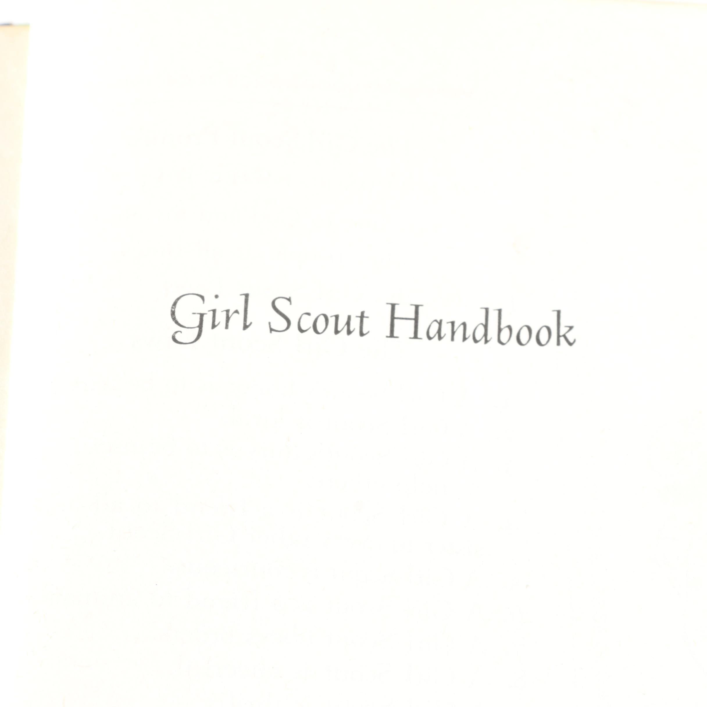 1957 "Girl Scout Handbook: Intermediate Program"