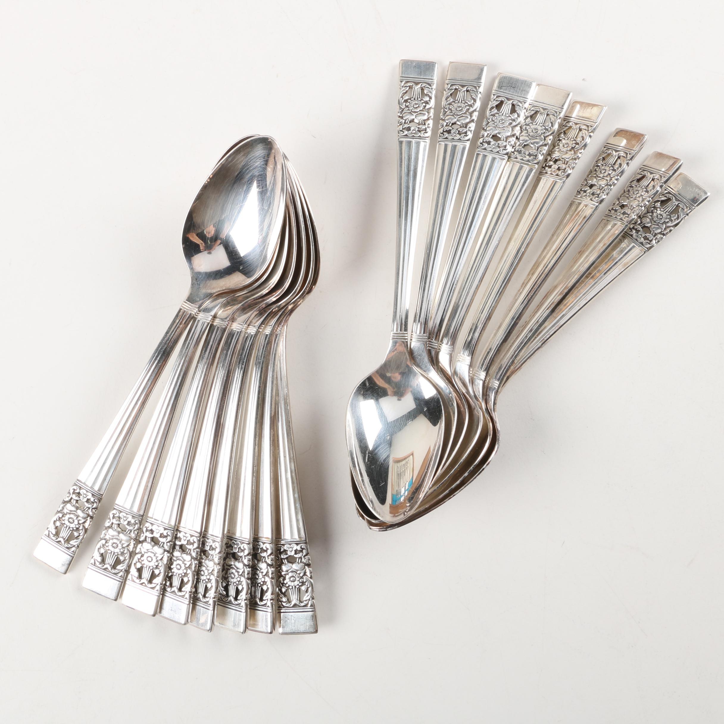 Community Plate "Coronation" Flatware in Chest