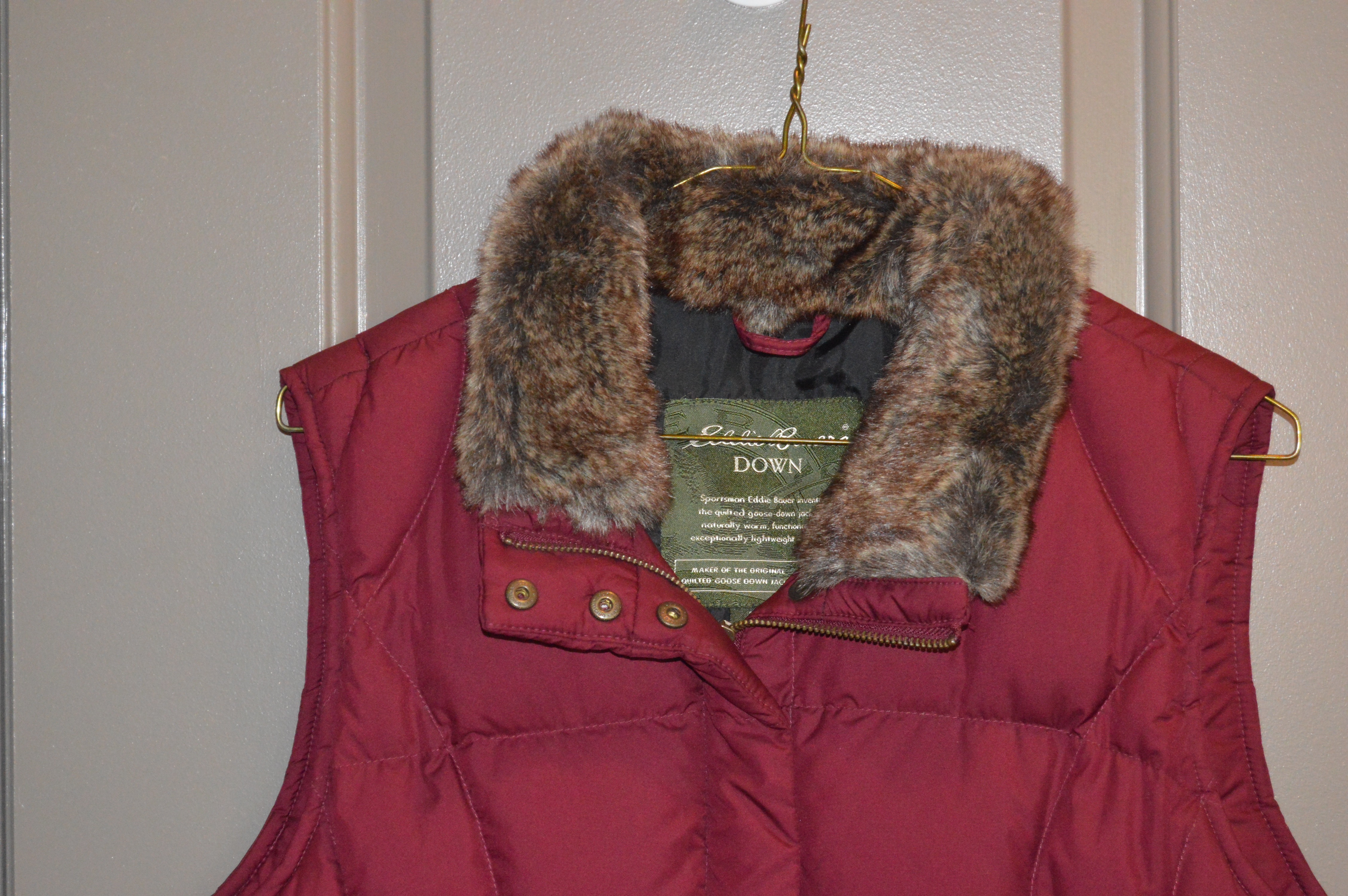 PRIORITY-Ralph Lauren Coat and Eddie Bauer Down Vest