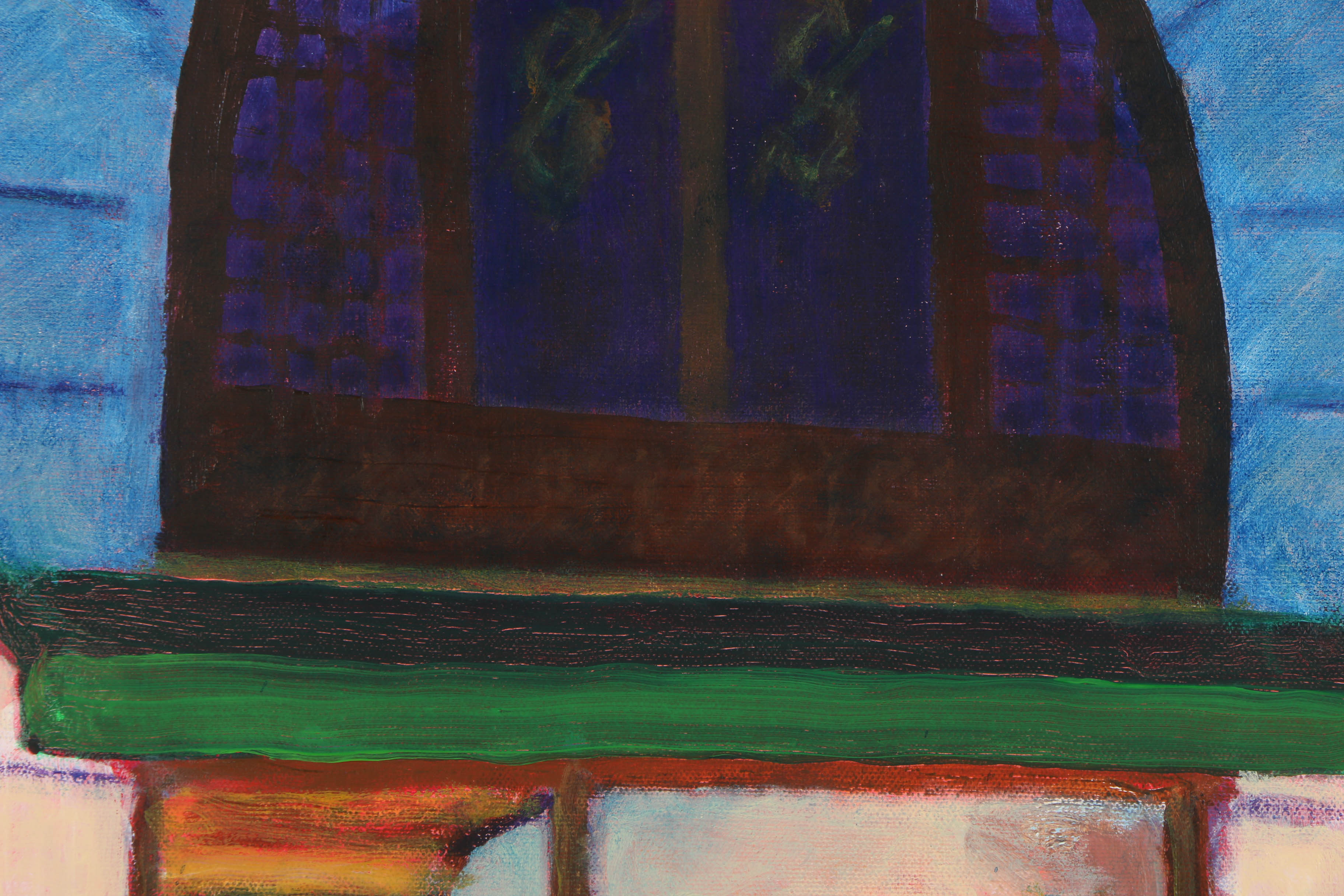 Bill Eagan Oil on Canvas "La Fleuriste"