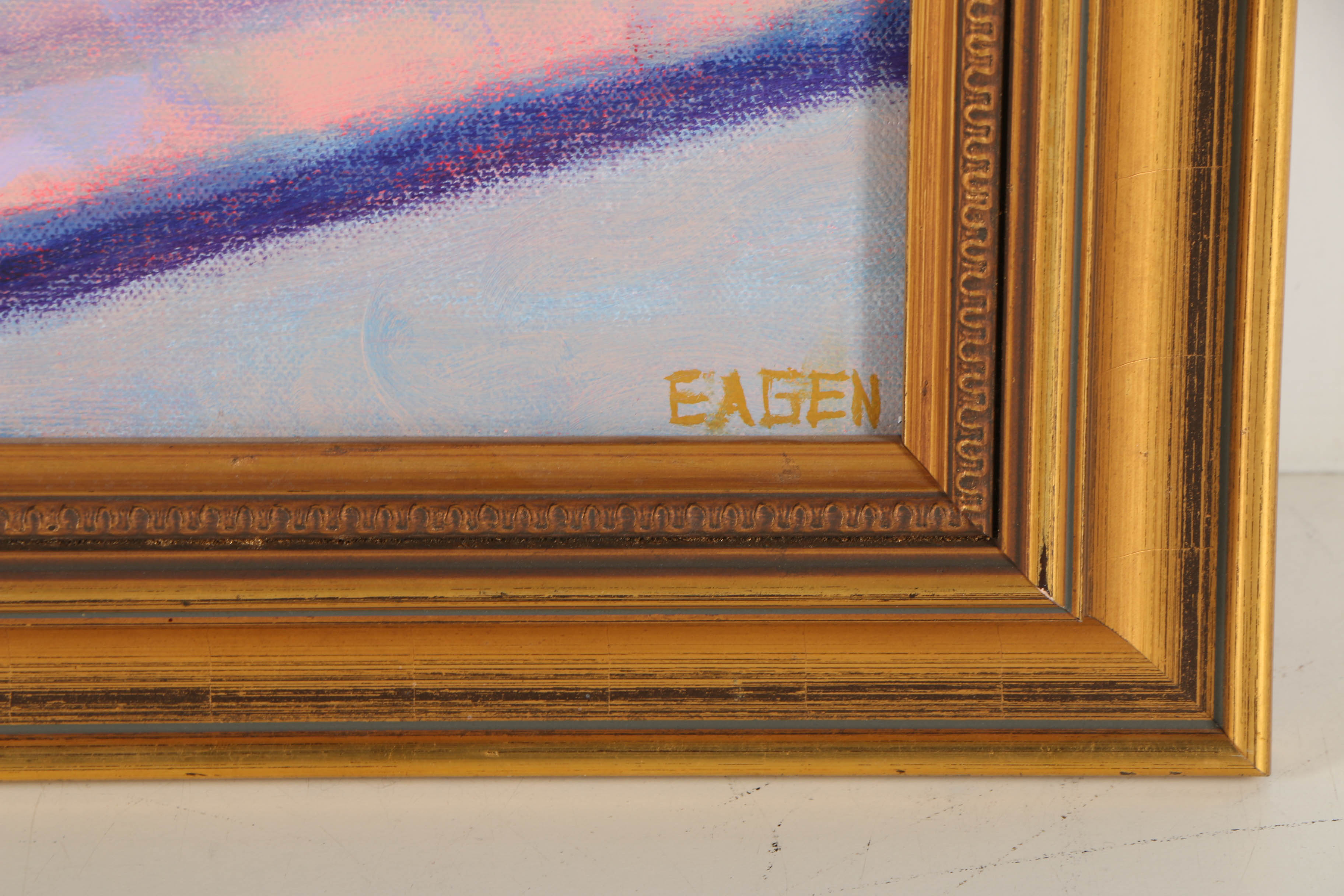 Bill Eagan Oil on Canvas "La Fleuriste"