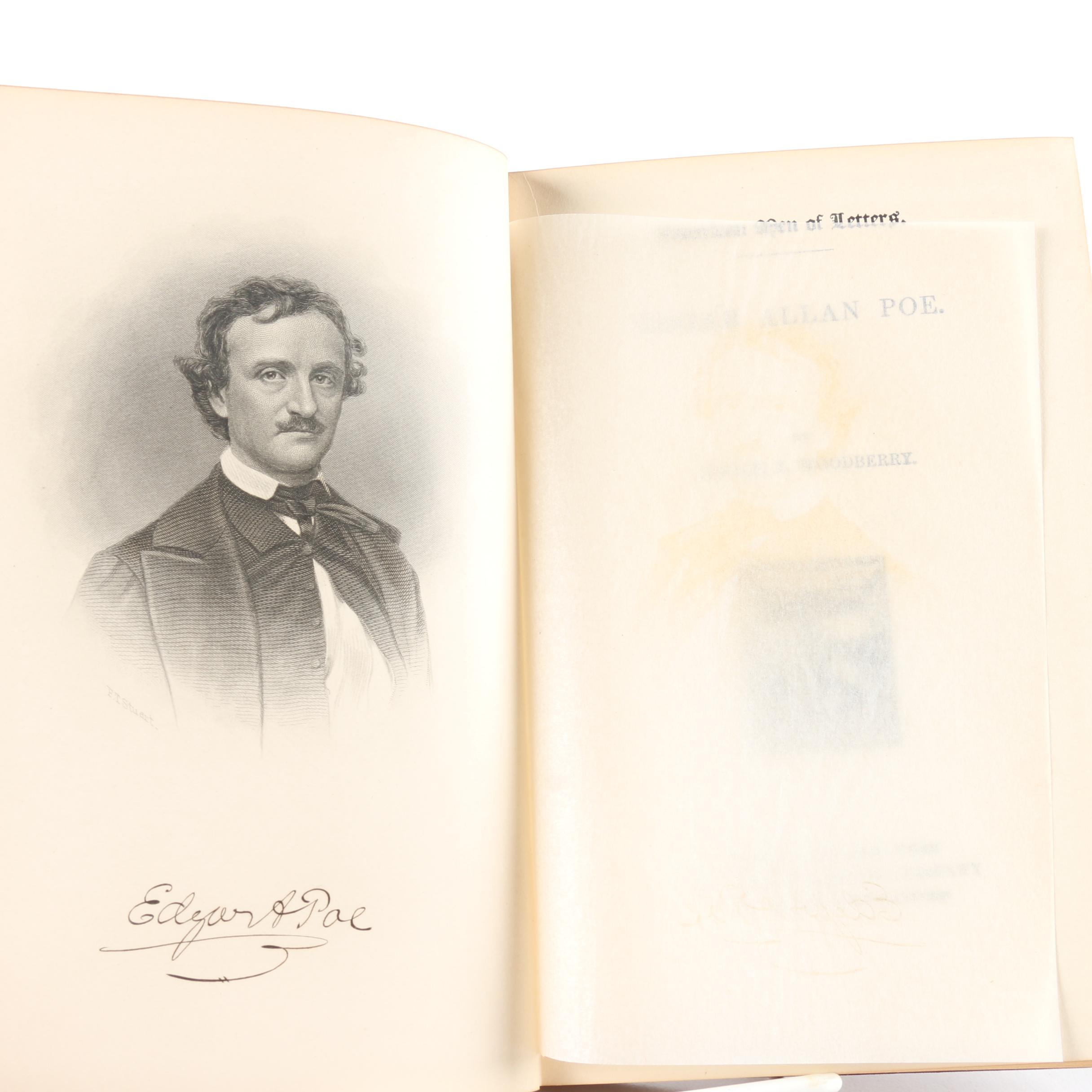 Antique Edgar Allen Poe Books