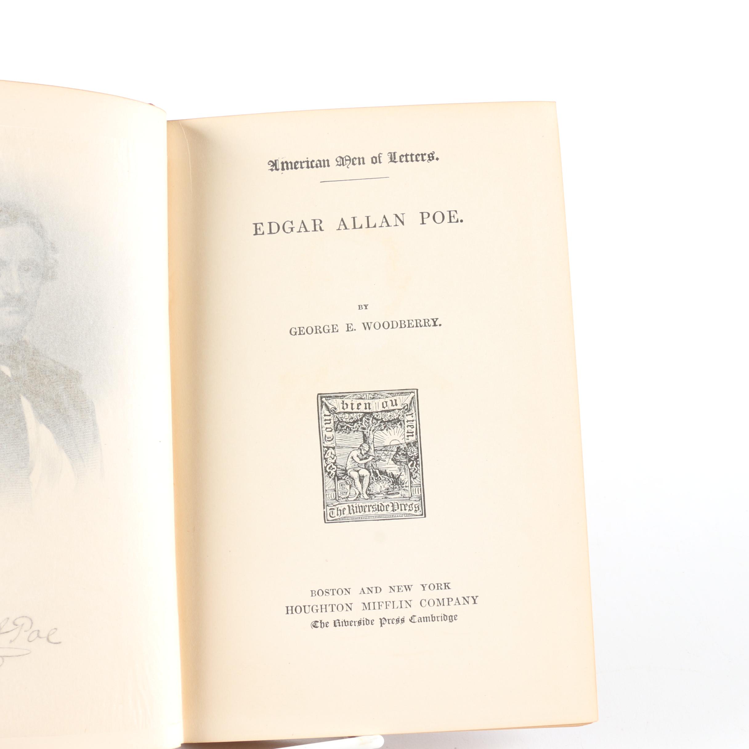 Antique Edgar Allen Poe Books