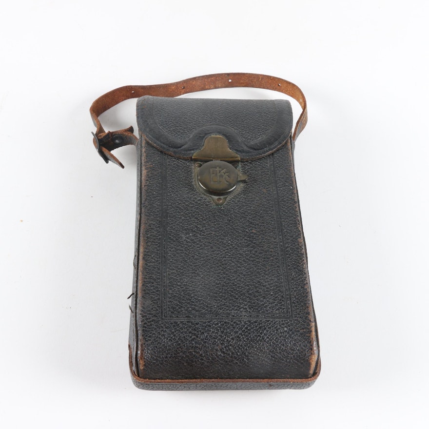 No.1-A Pocket Kodak Folding Camera with Case