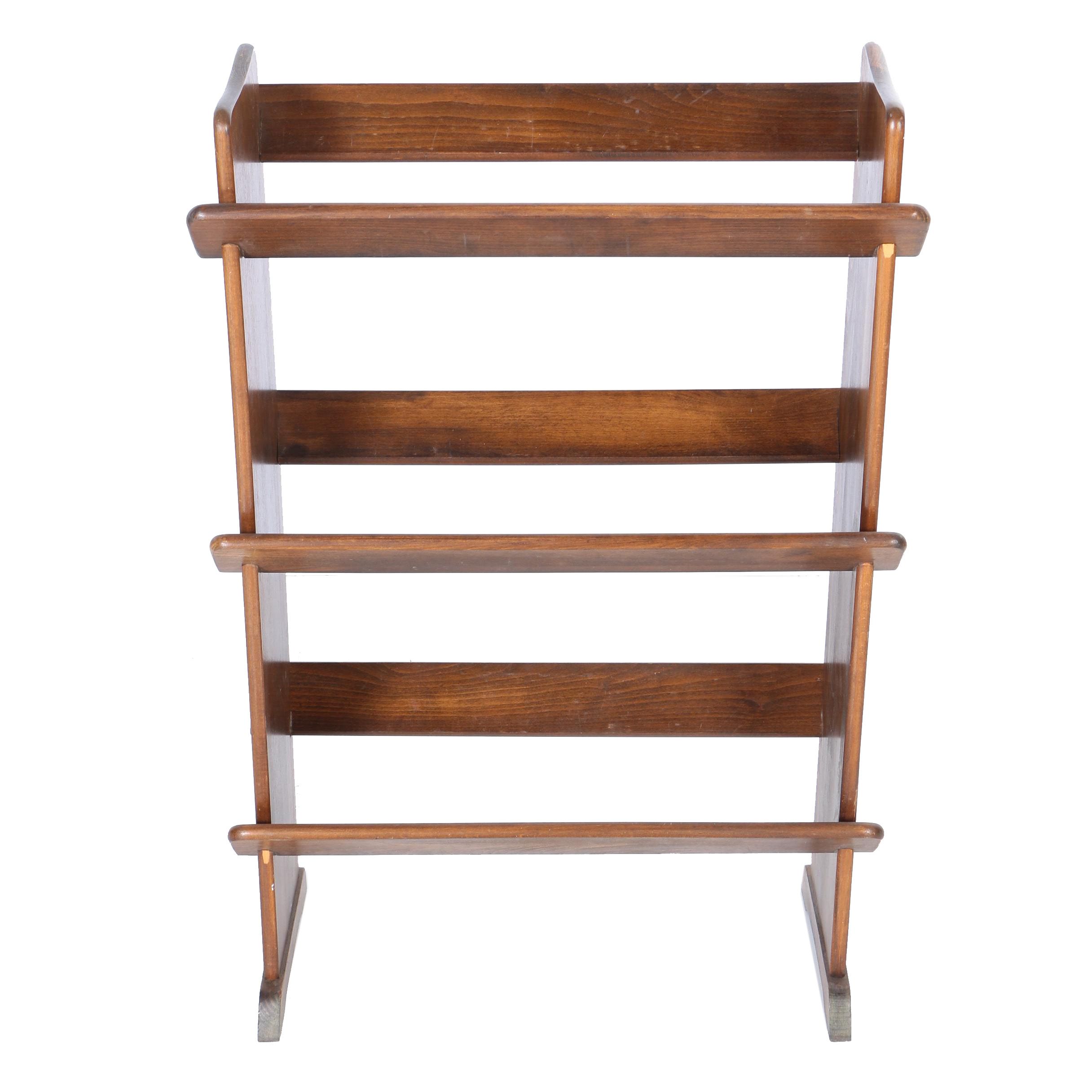 Wooden Bookshelf