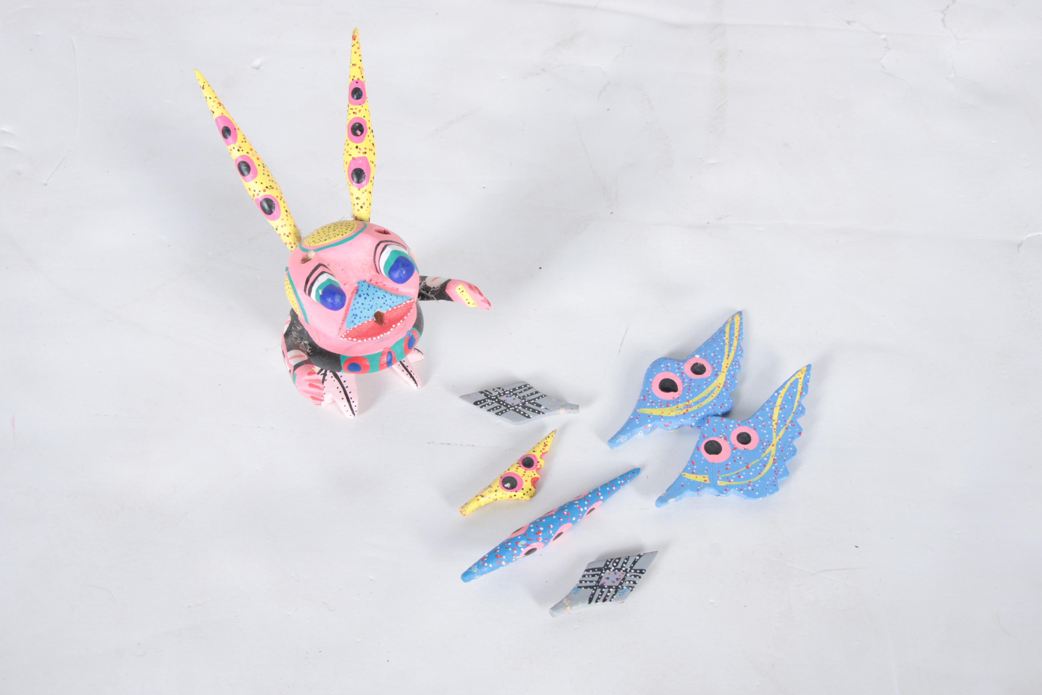 Collection of Mexican Folk Art Animals