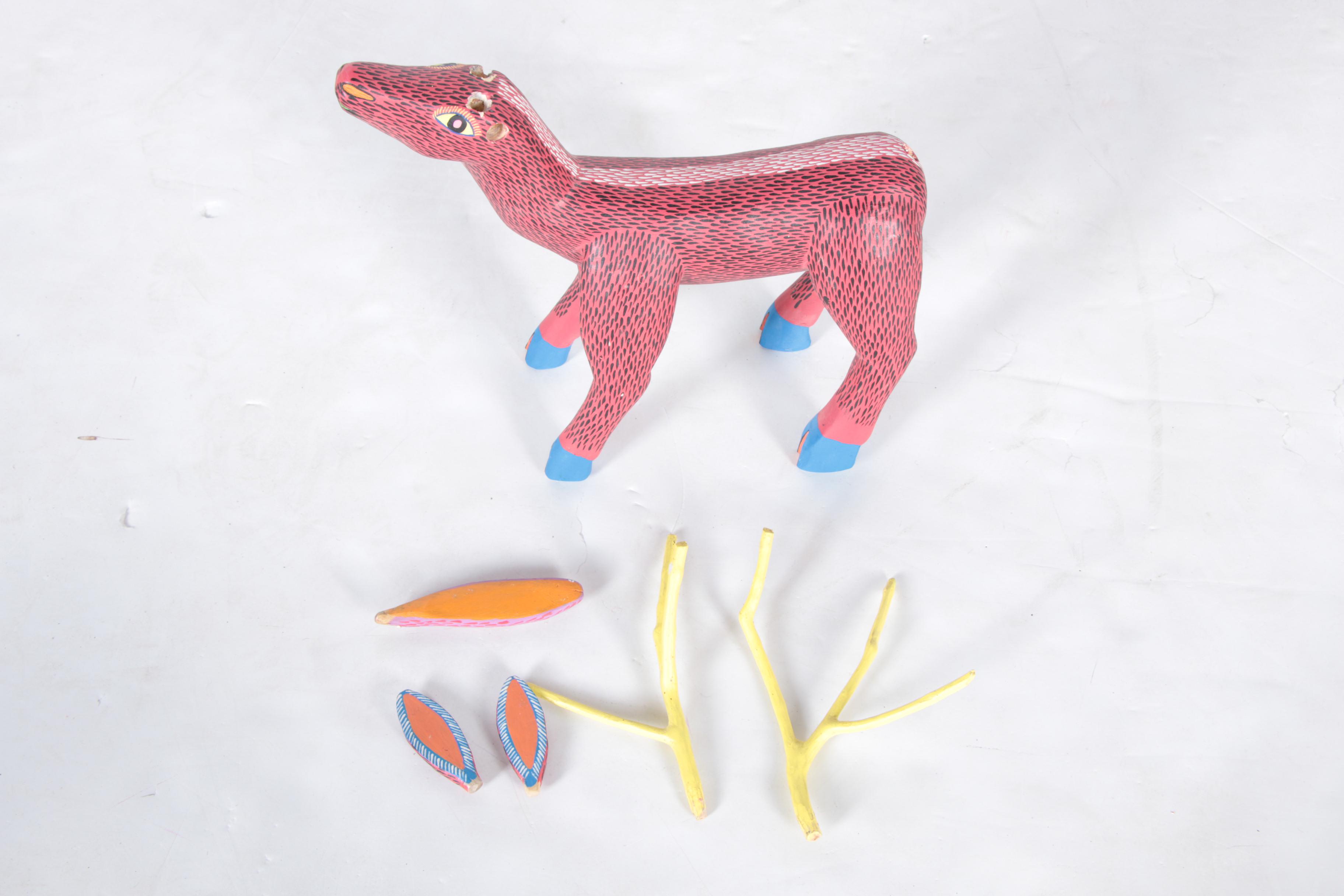 Collection of Mexican Folk Art Animals