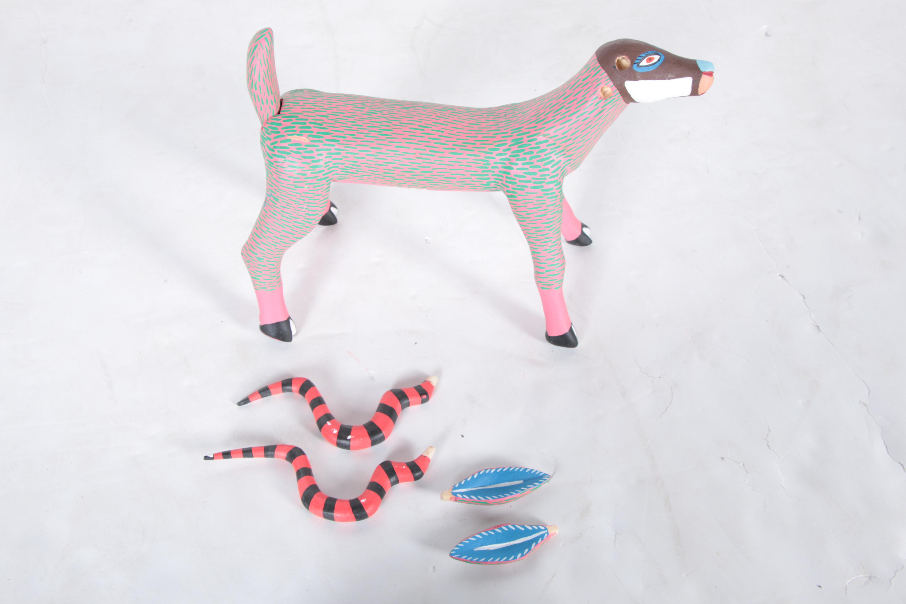 Collection of Mexican Folk Art Animals