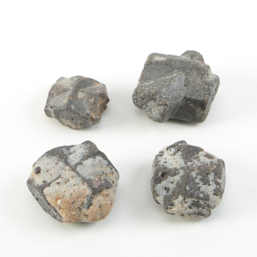 Staurolite Twinned Crystals