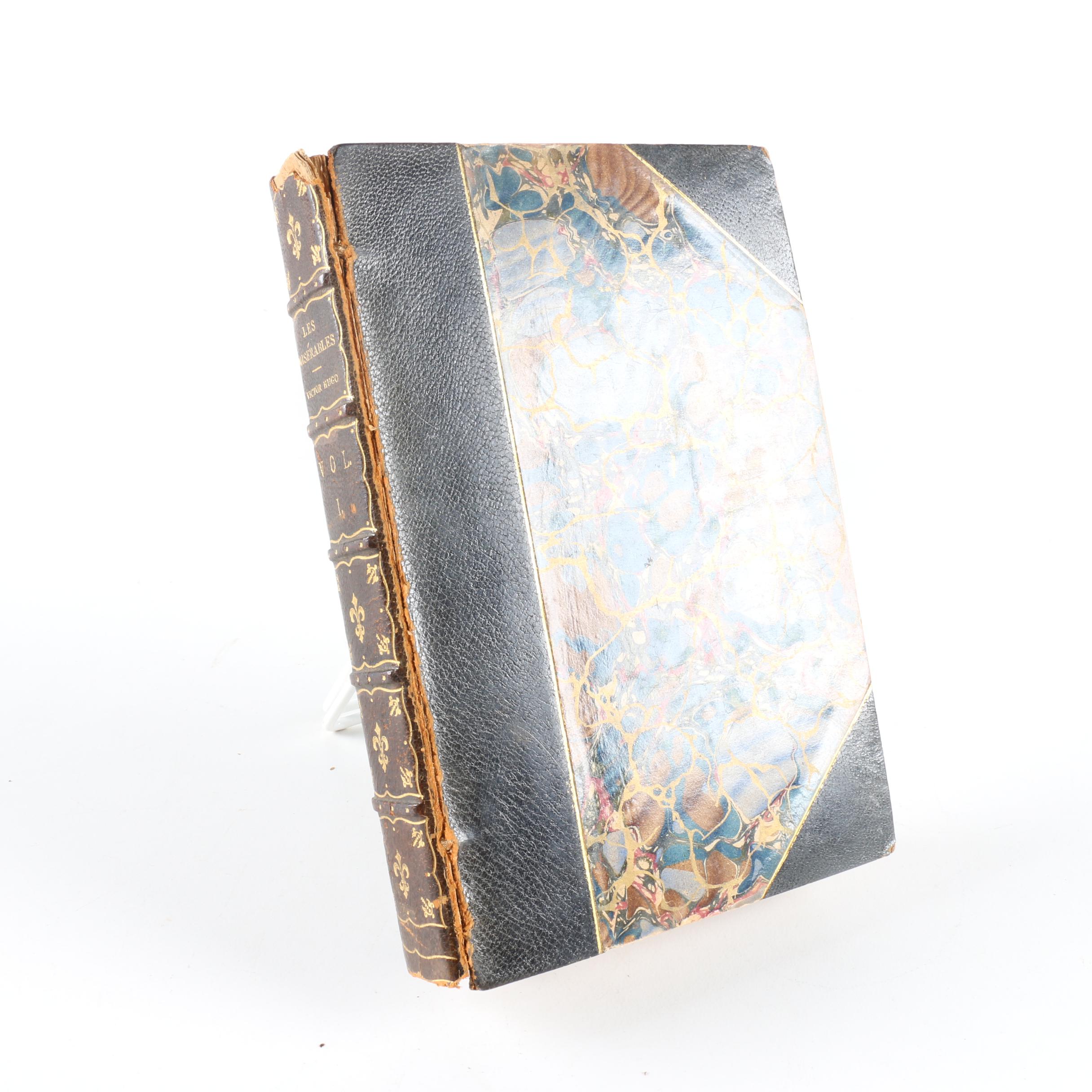 1905 Five-Volume Set of "Les Misérables" by Victor Hugo