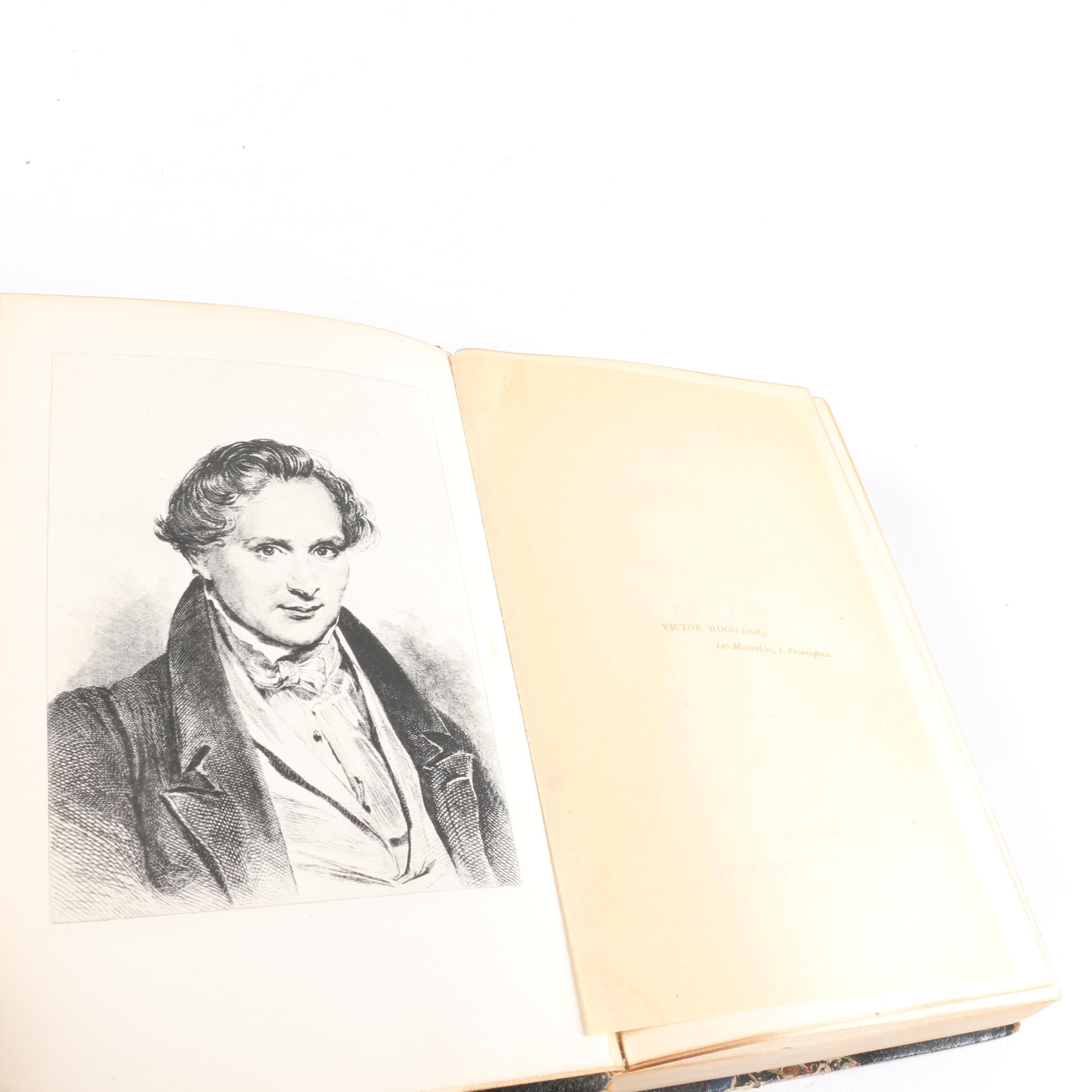 1905 Five-Volume Set of "Les Misérables" by Victor Hugo