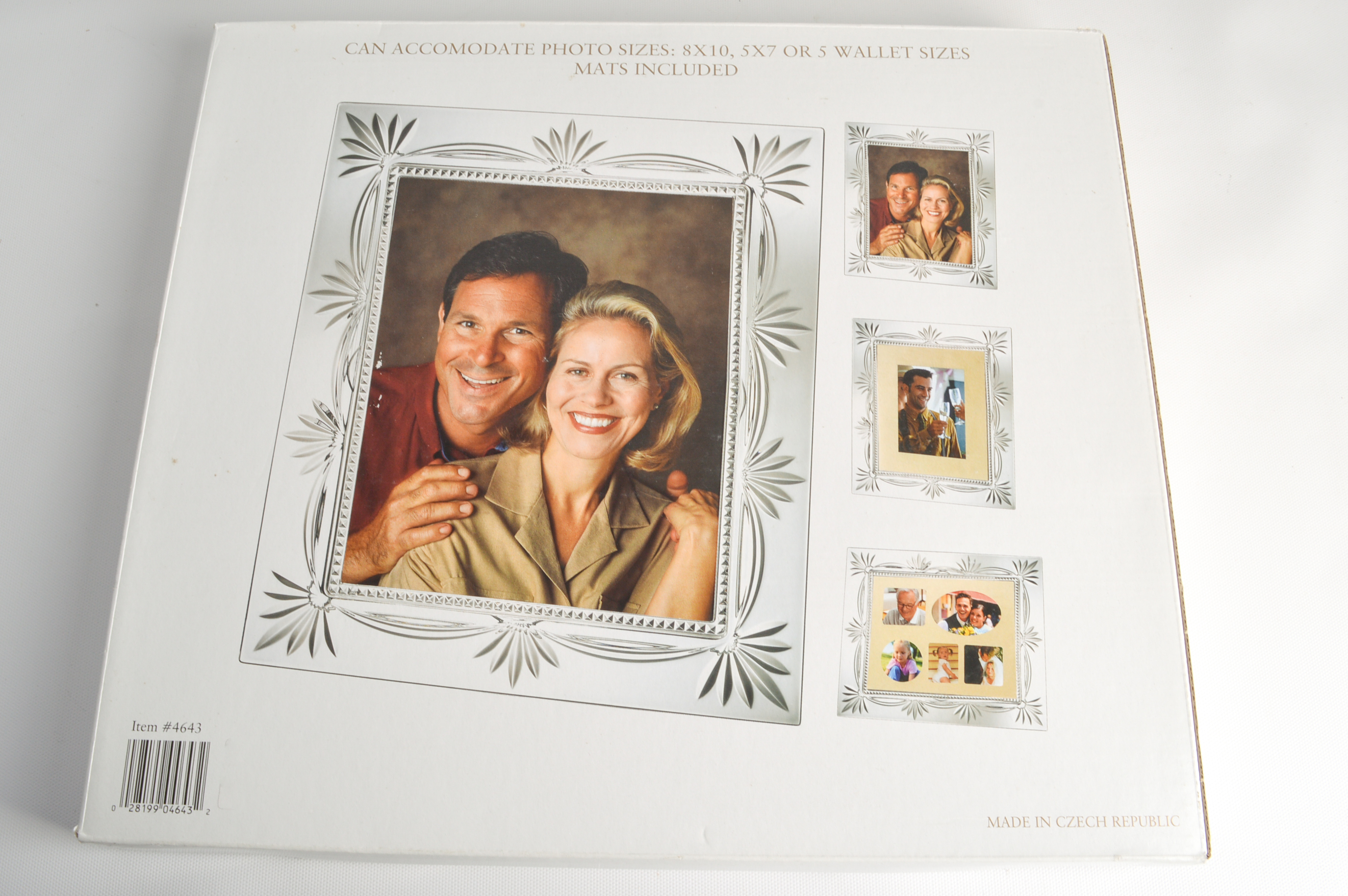 Gorham and Godinger "Shannon" Crystal Picture Frames