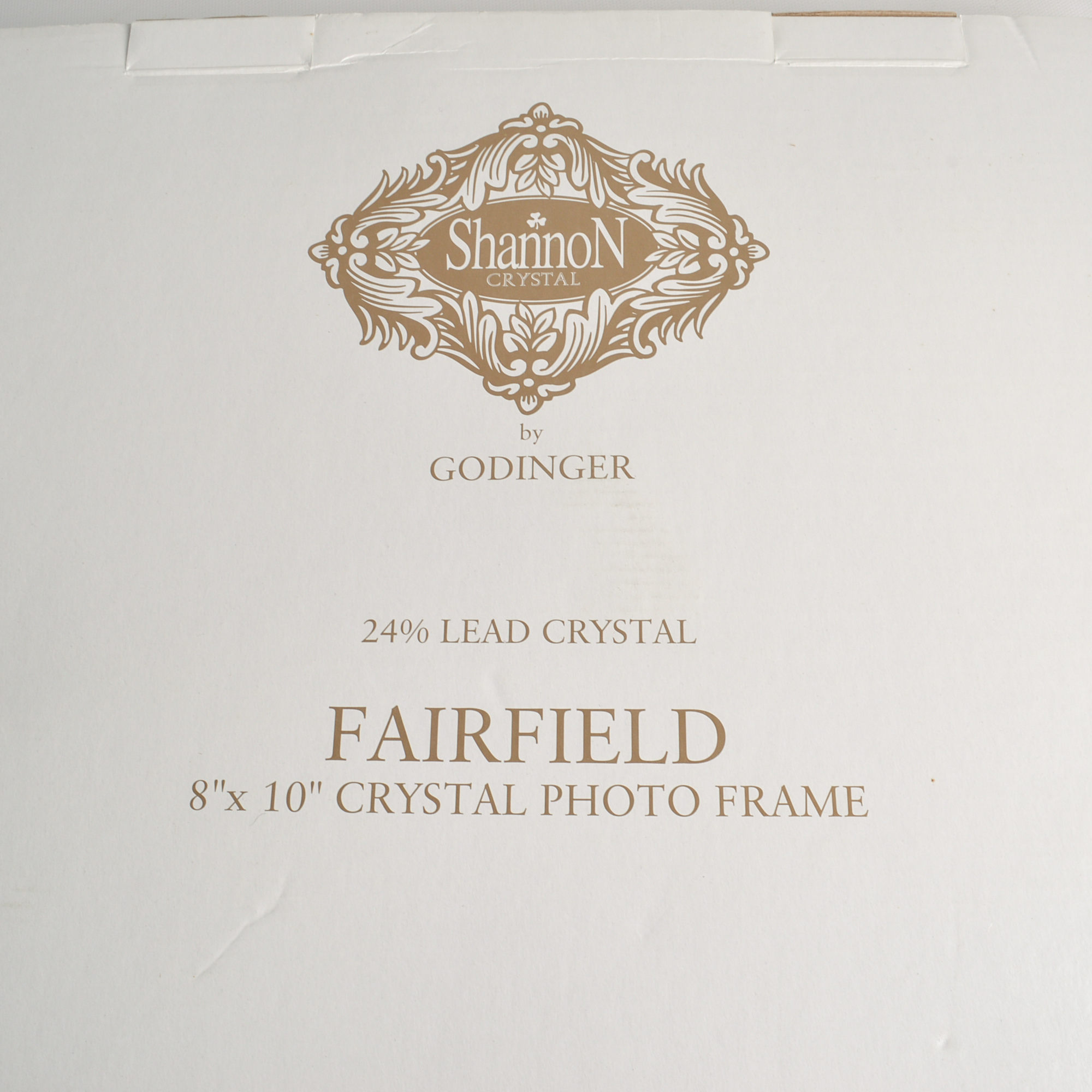 Gorham and Godinger "Shannon" Crystal Picture Frames