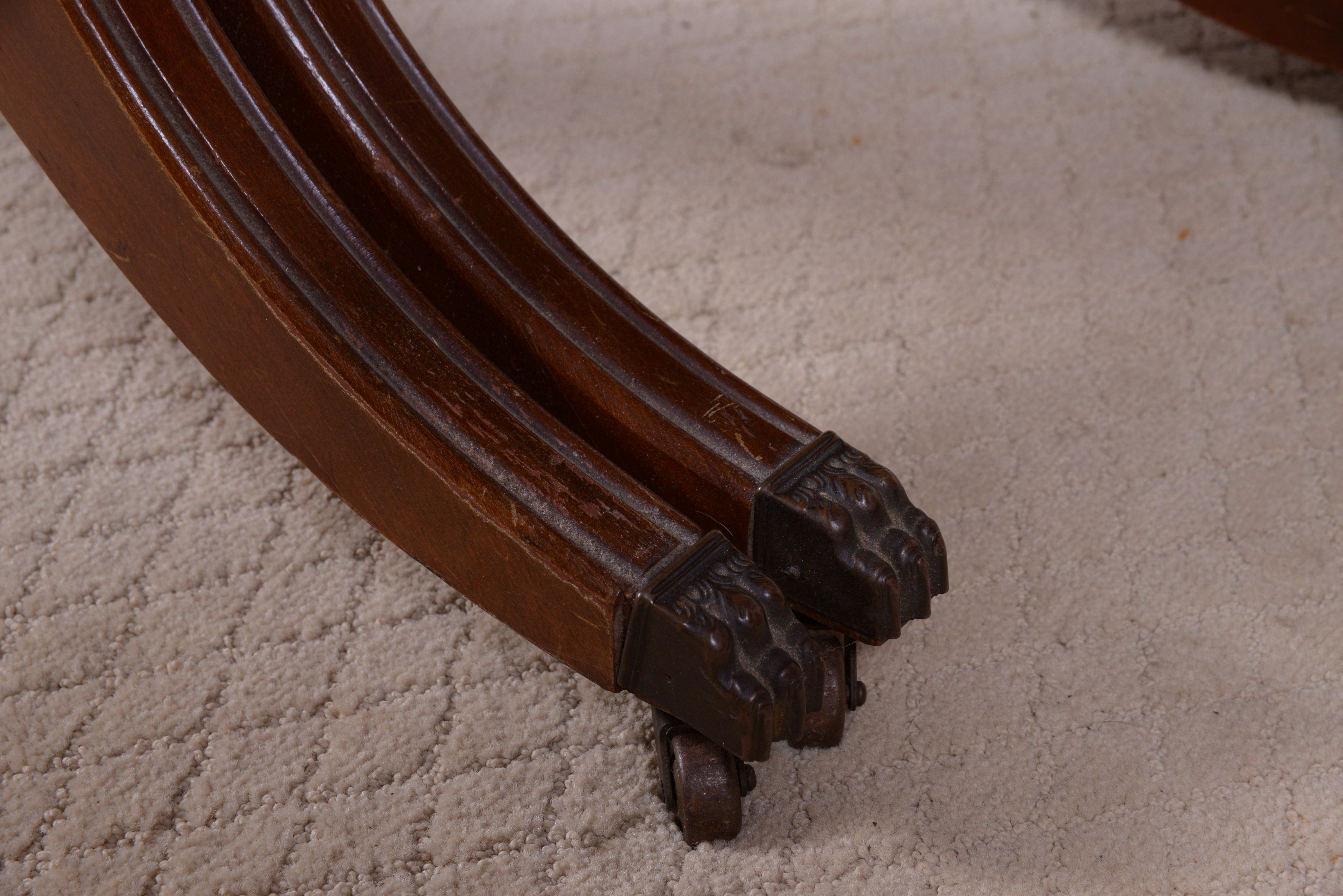 Duncan Phyfe Style Dining Table and Chairs